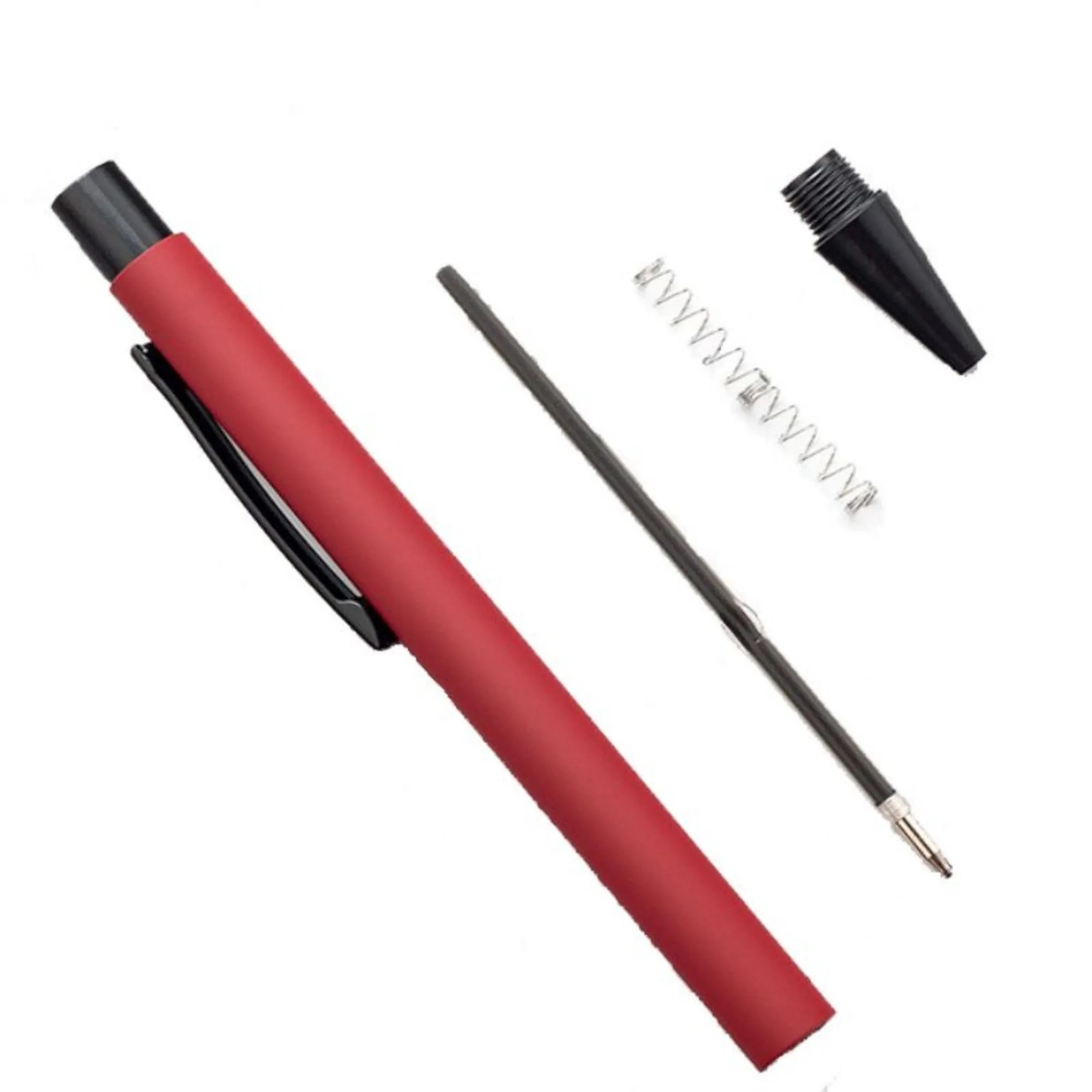 Aluminum Penholder Capless 1.0 Bullet Shape Ballpoint Pen 4