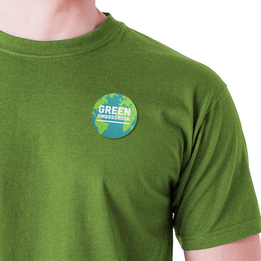 Single-Sided 2" Circle Seed Paper Button Badges 3