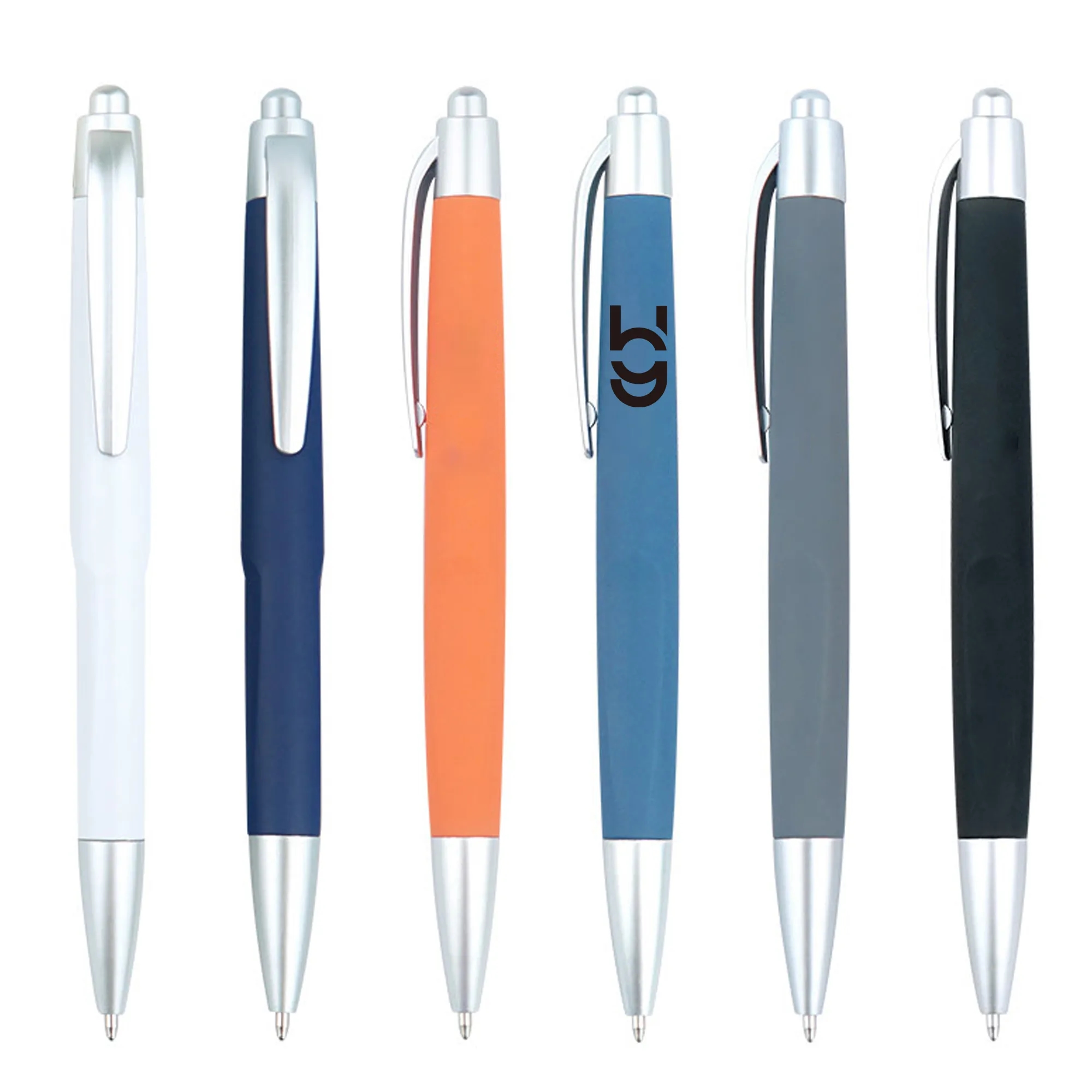 Customized Logo Plastic Ballpoint Pens