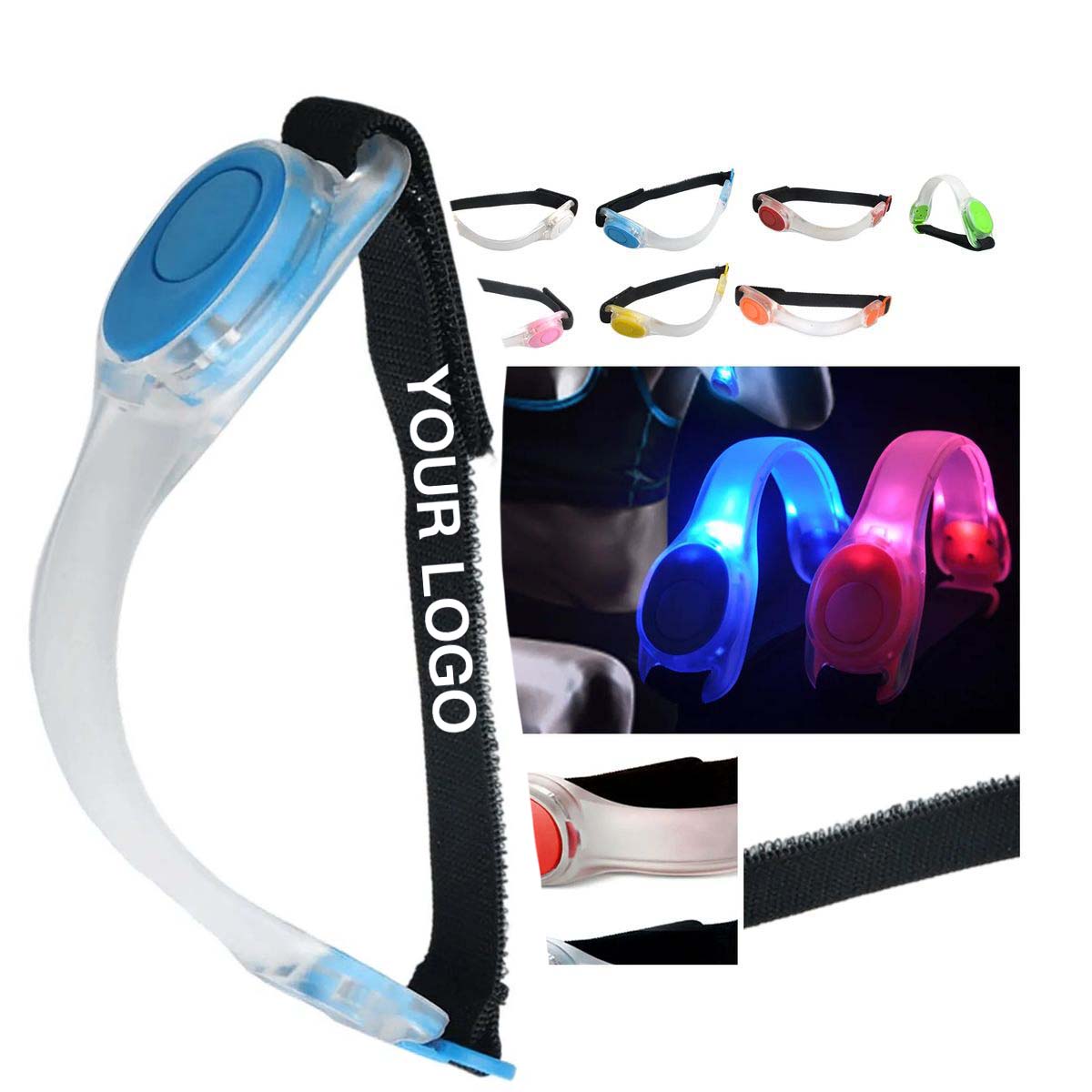 Adjustable LED Arm Band for Outdoor Use 8