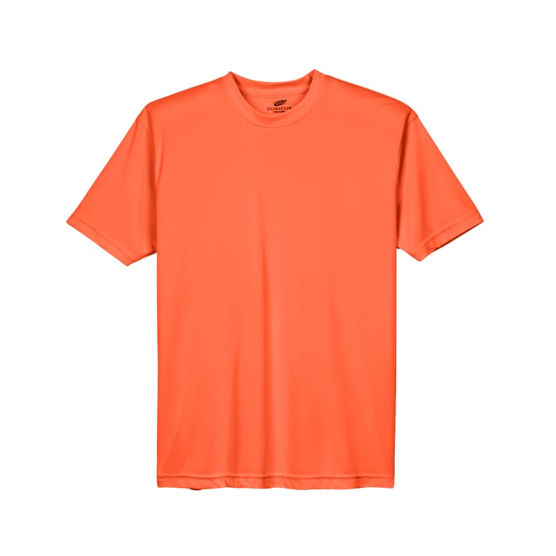 UltraClub Mens Cool & Dry Sport Performance InterlockT-Shirt 22