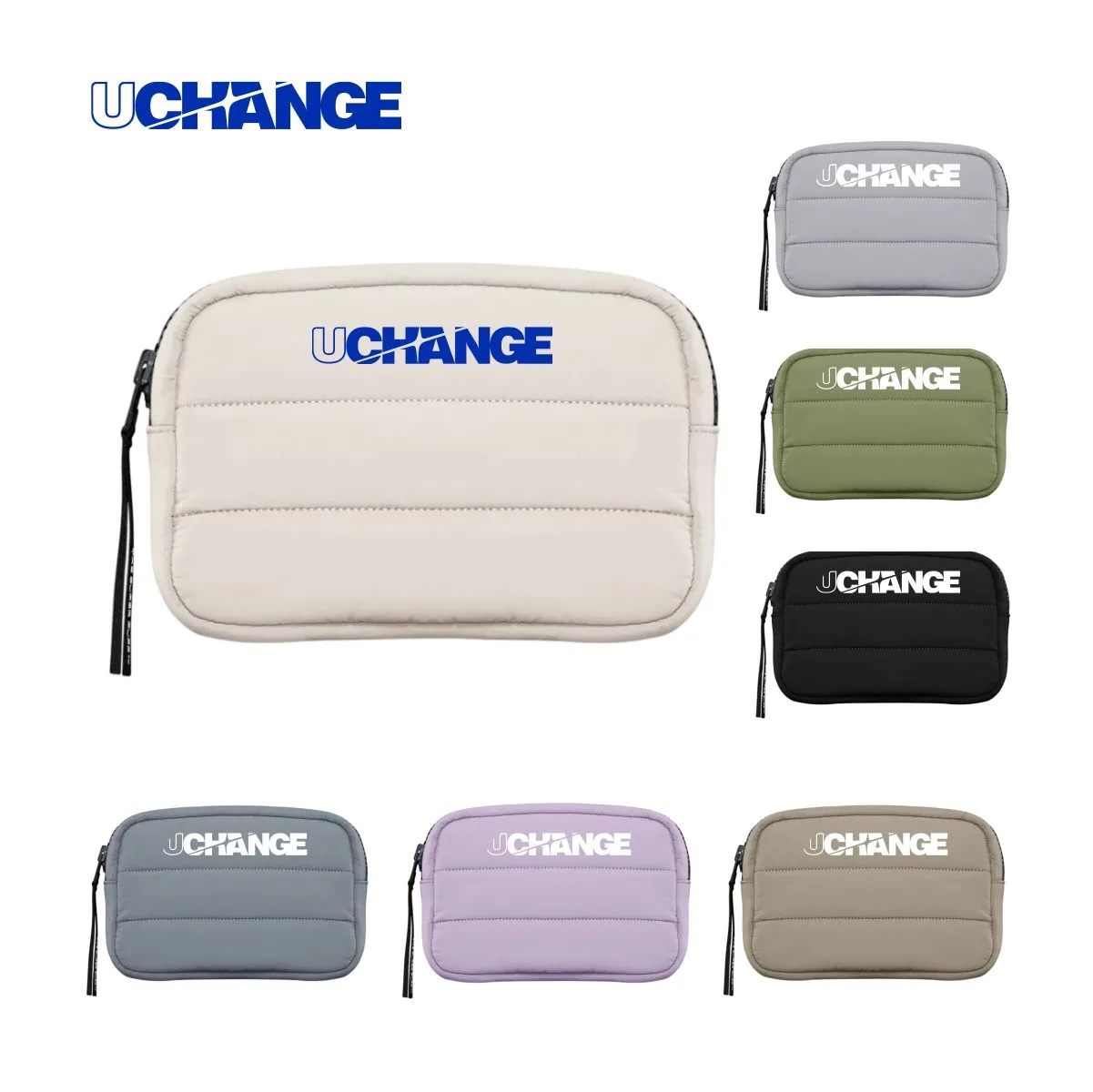 Padded Quilted Waist Bag With Adjustable Strap 5
