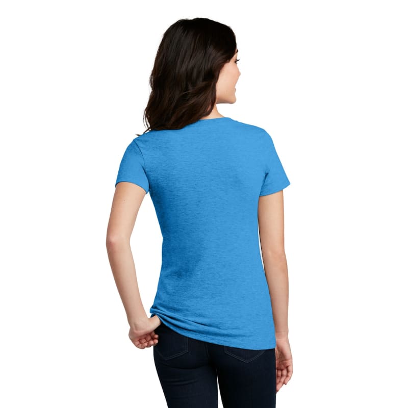 District Women's Perfect Blend CVC V-Neck Tee. 58