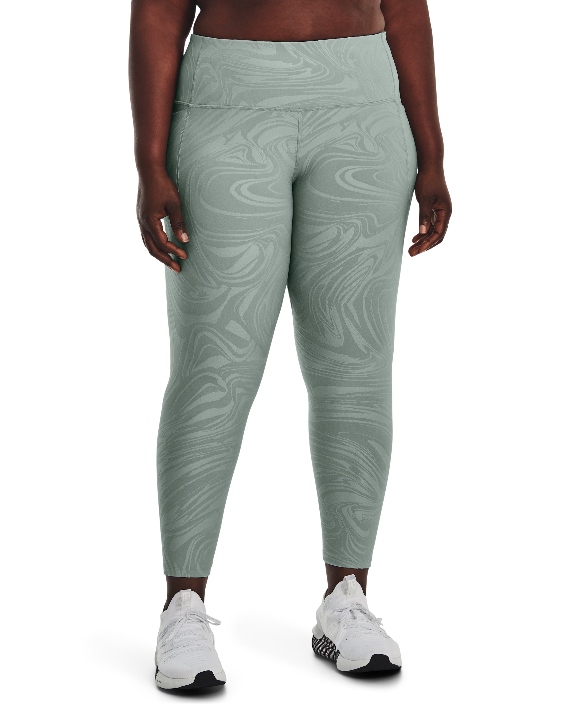 Women's UA Meridian Jacquard Ankle Leggings 4