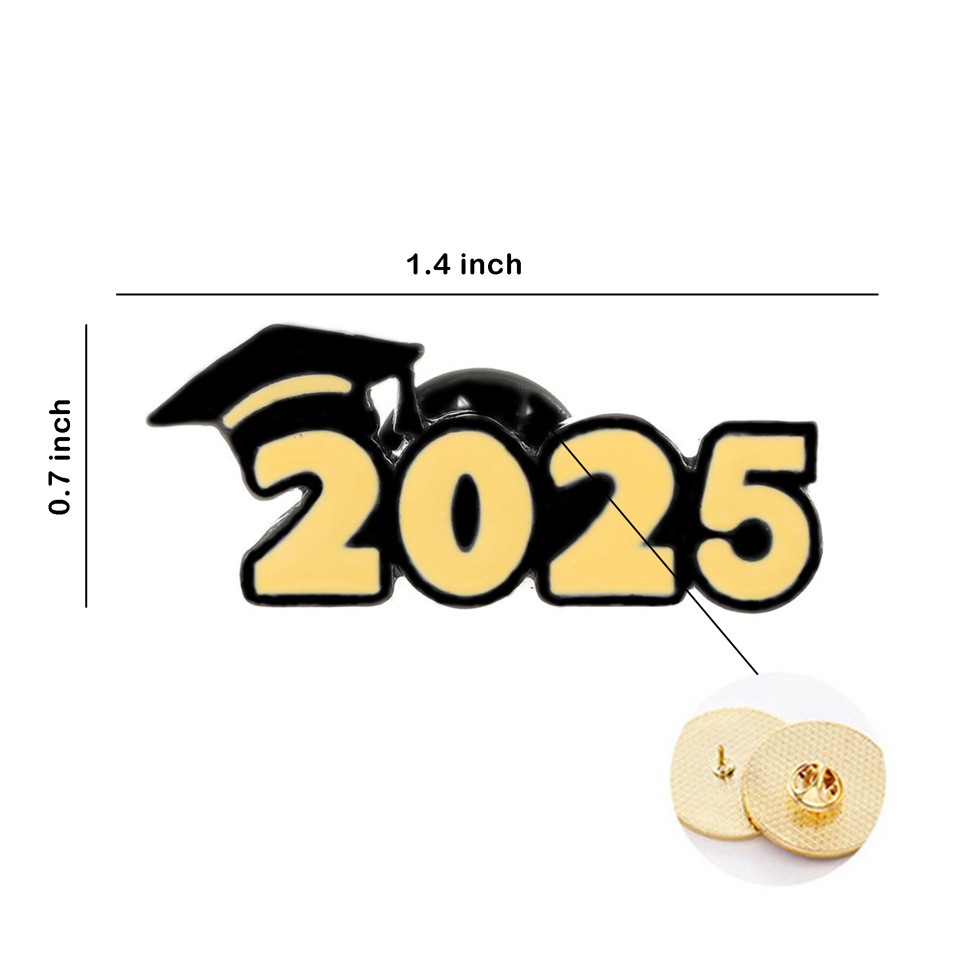 2025 Graduation Enamel Pin 1