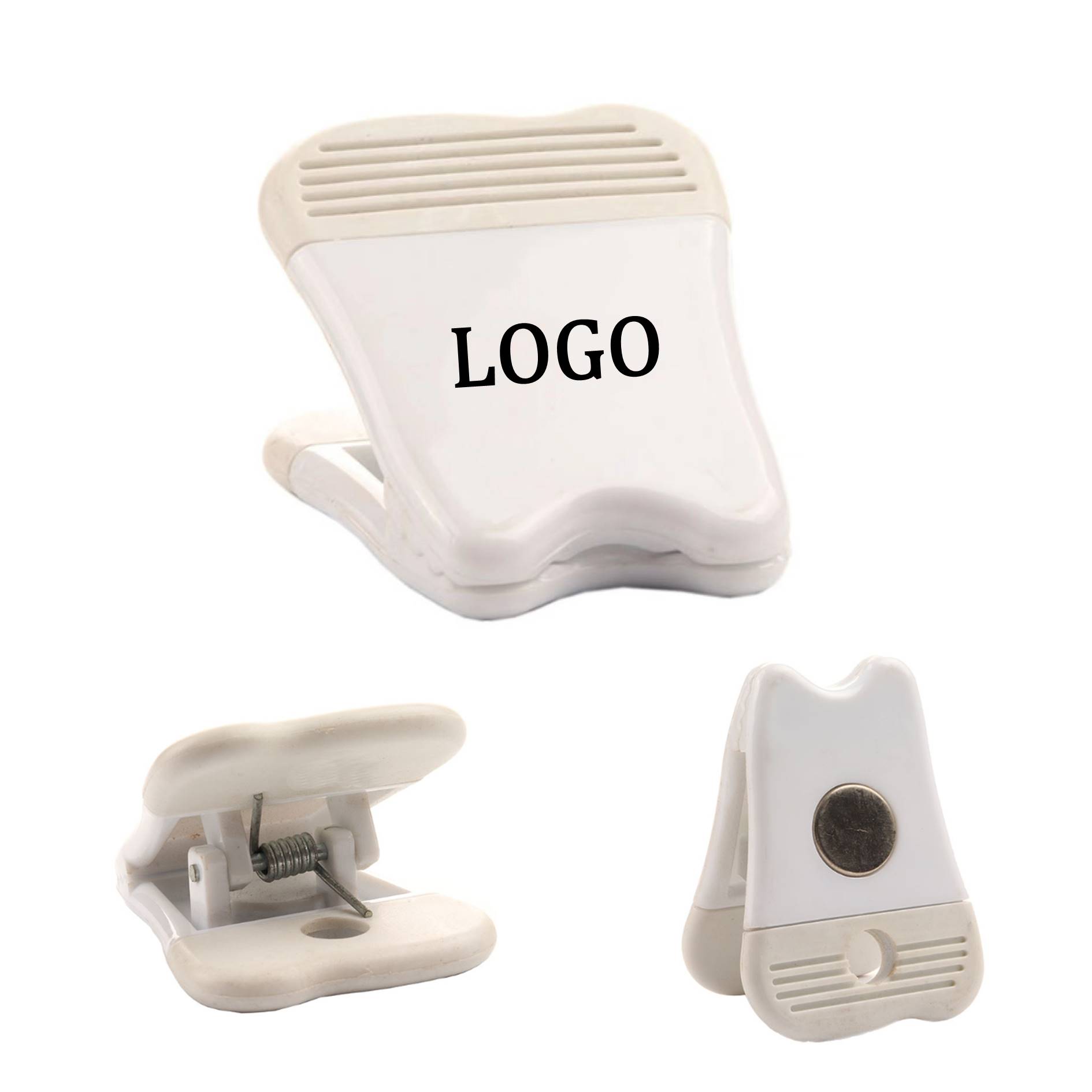 Tooth Shaped Magnetic Memo Clip 3