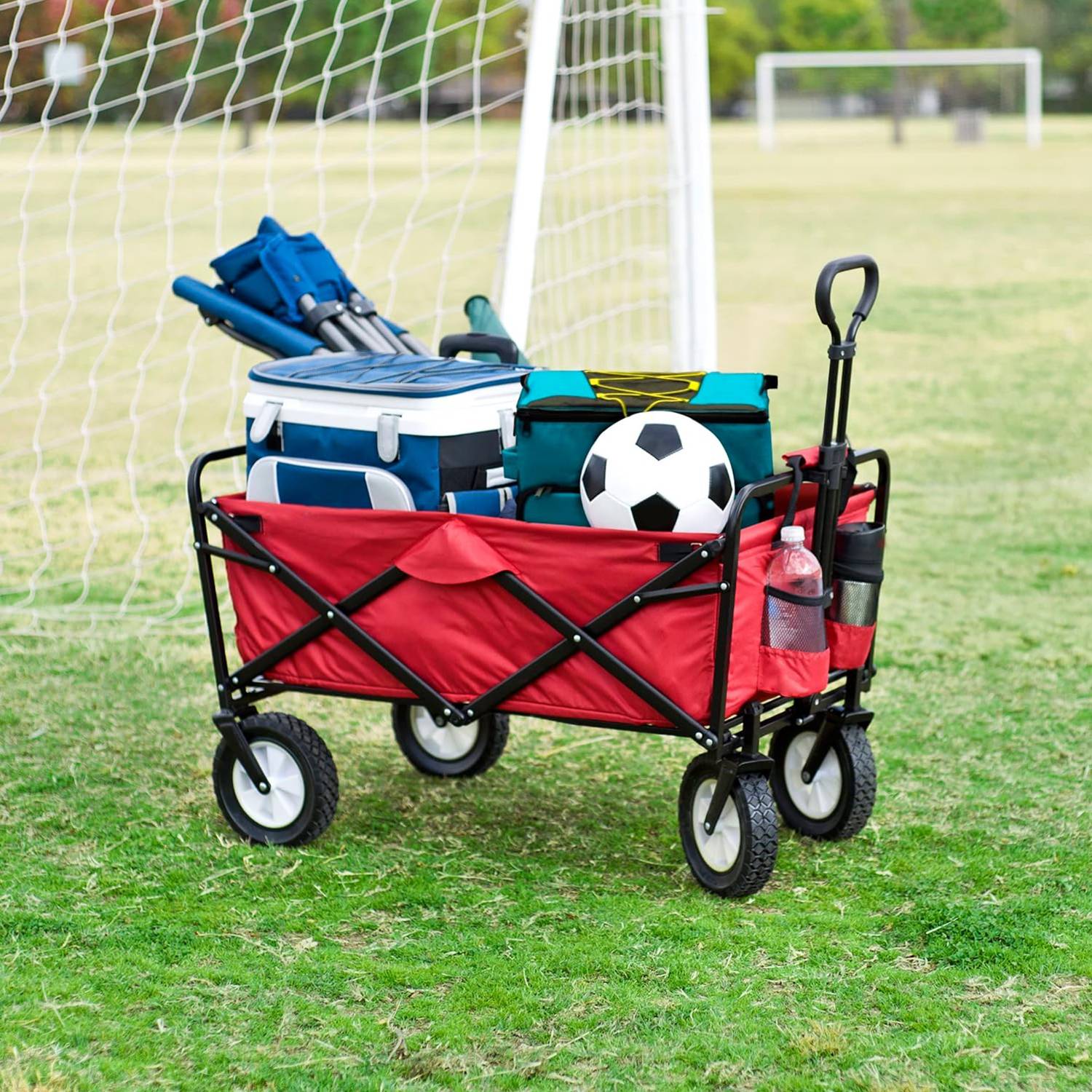 With Grid Folding Hand Cart 5