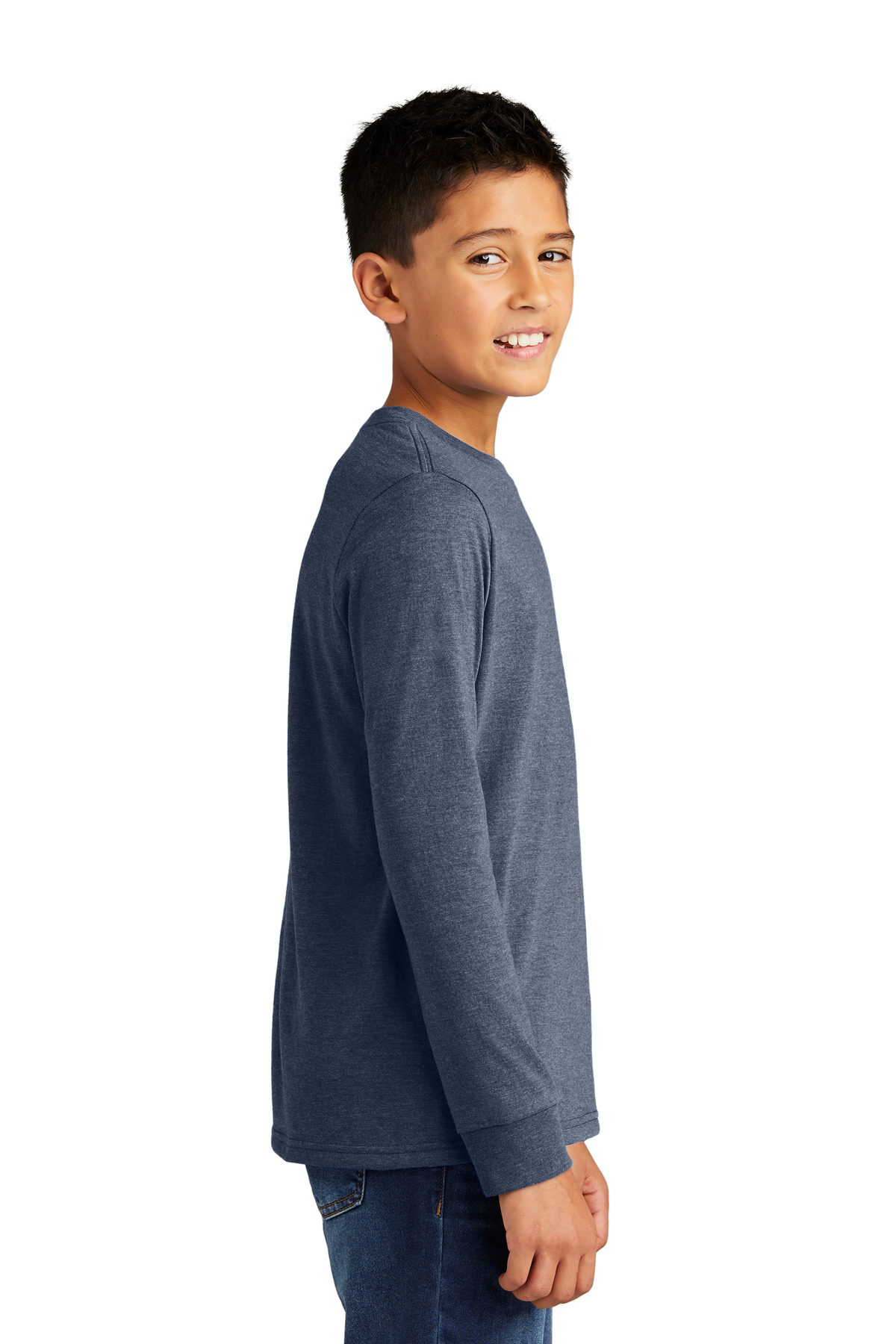 District Youth Perfect Tri Long Sleeve Tee DT132Y 11