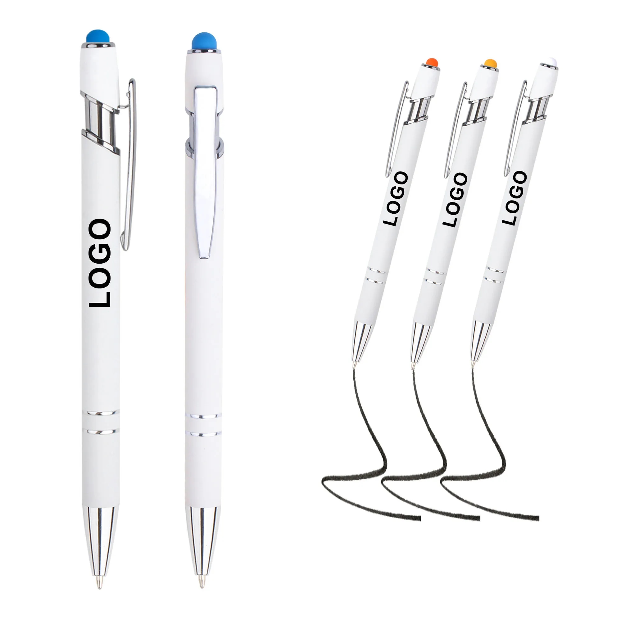 Press The Ballpoint Pen With Logo For Study,Sustainable 5