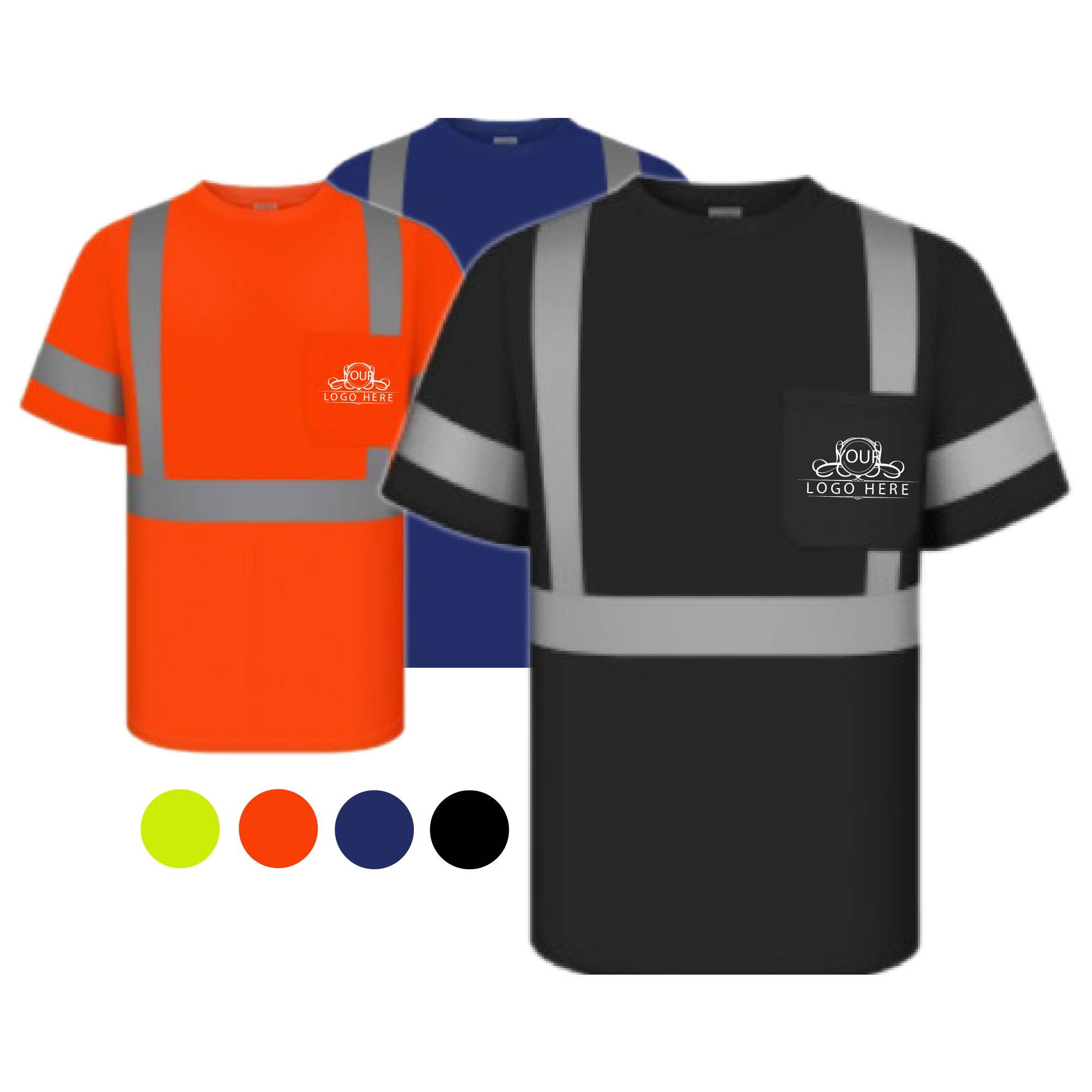 High Visibility Reflective Safety T-Shirt 1