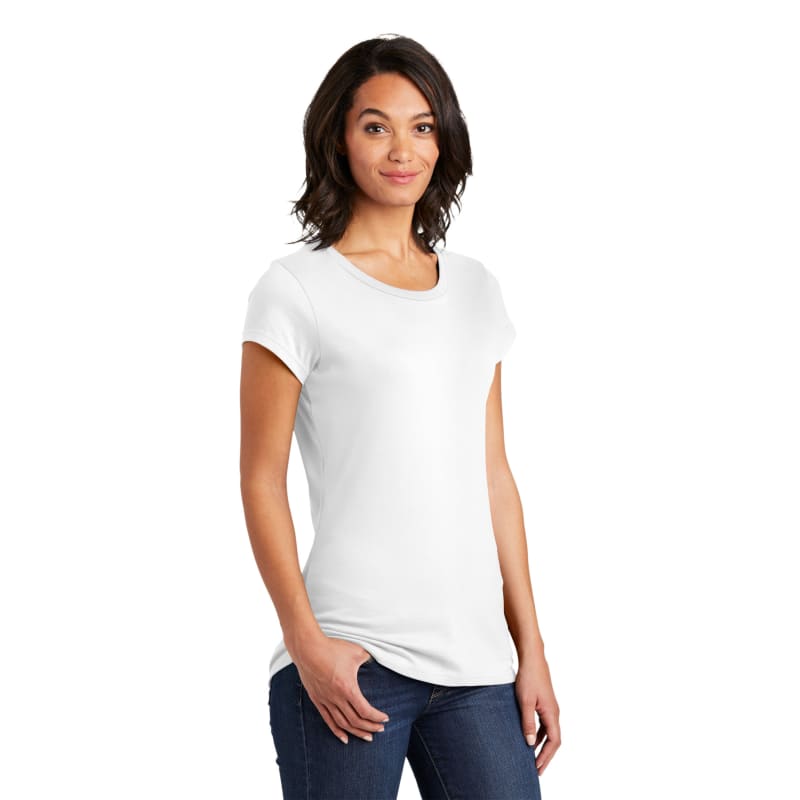 District Women's Fitted Very Important Tee . 104