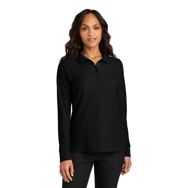 Port Authority Women's Wearever Signature Pique Long Sleeve Polo 6