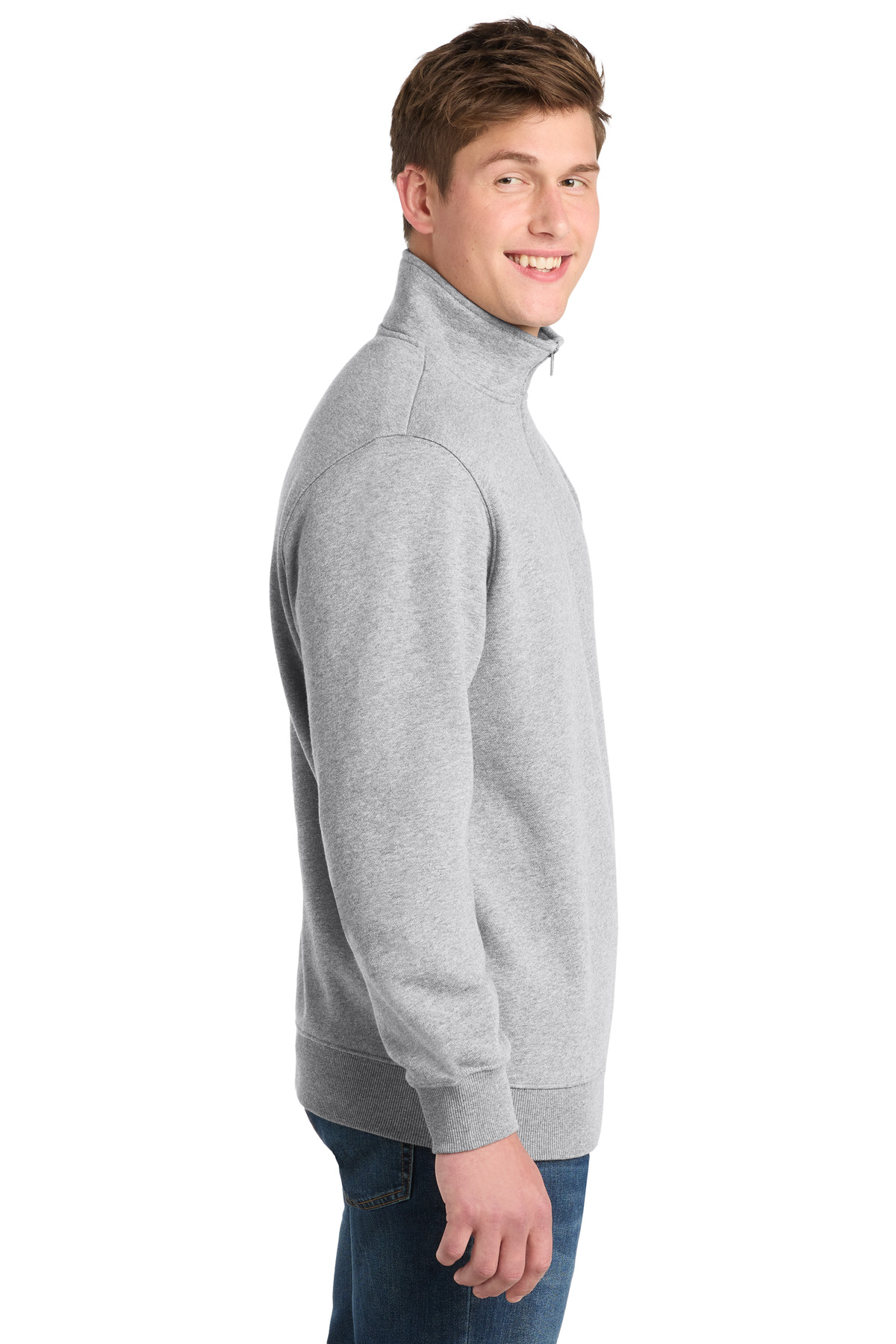 Sport-Tek 1/4-Zip Sweatshirt. ST253, custom hoodie or sweatshirt with logo imprint 37