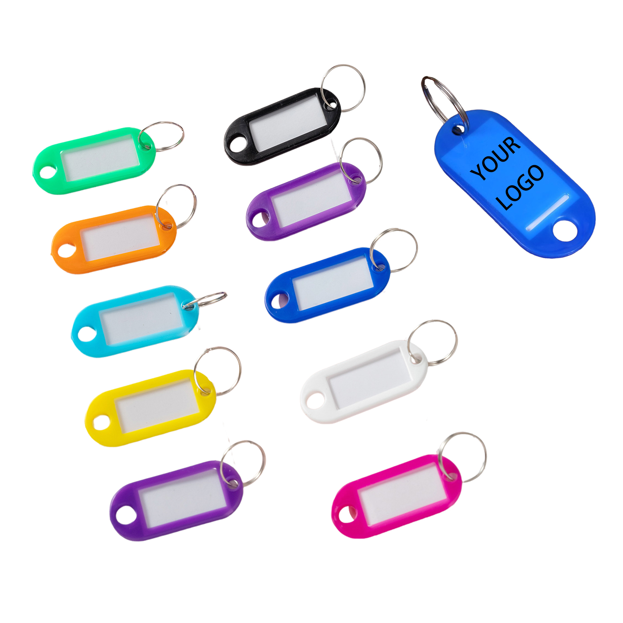 Plastic Key Tags 3