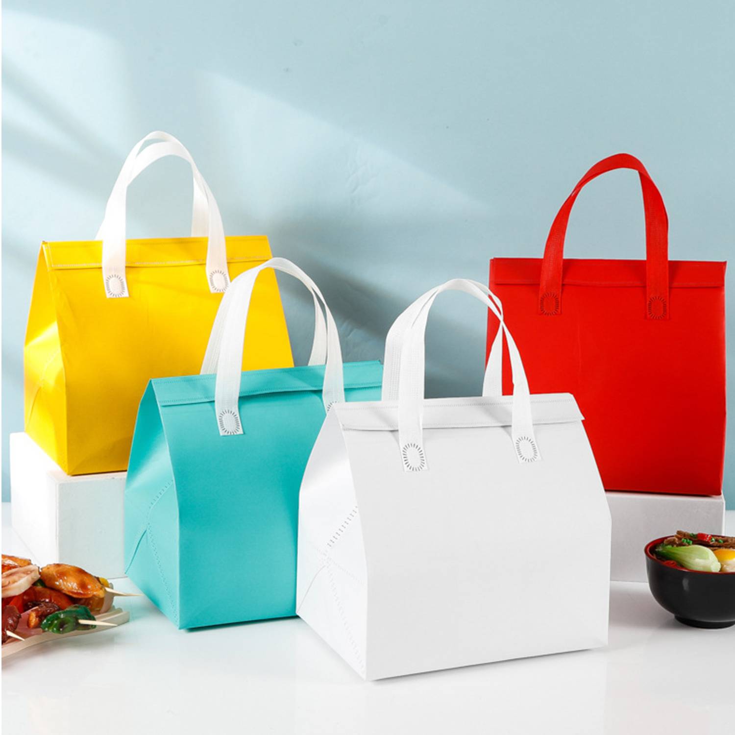 Dimples Non-Woven Cooler Tote Bag 3