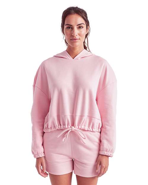 Women's Cropped Maria Hooded Sweatshirt - TD085 43
