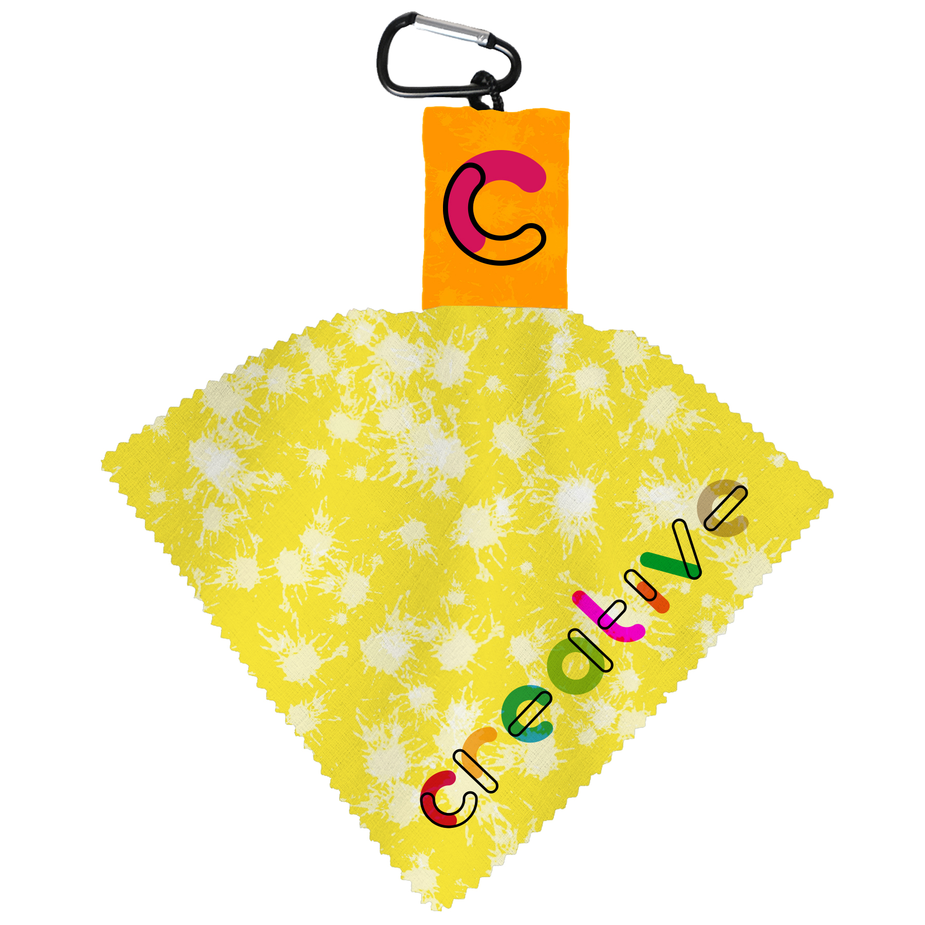 E-Z Import Large Microfiber Cloth W/ Carabiner 4