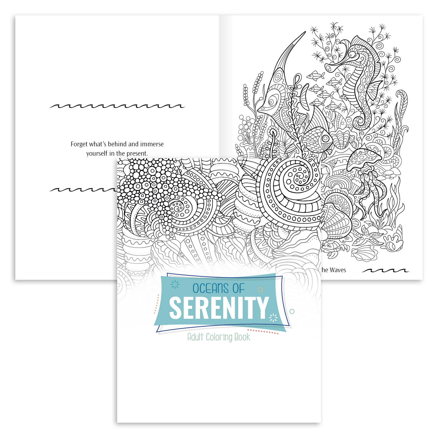 Good Value™ Oceans of Serenity Adult Coloring Book 20