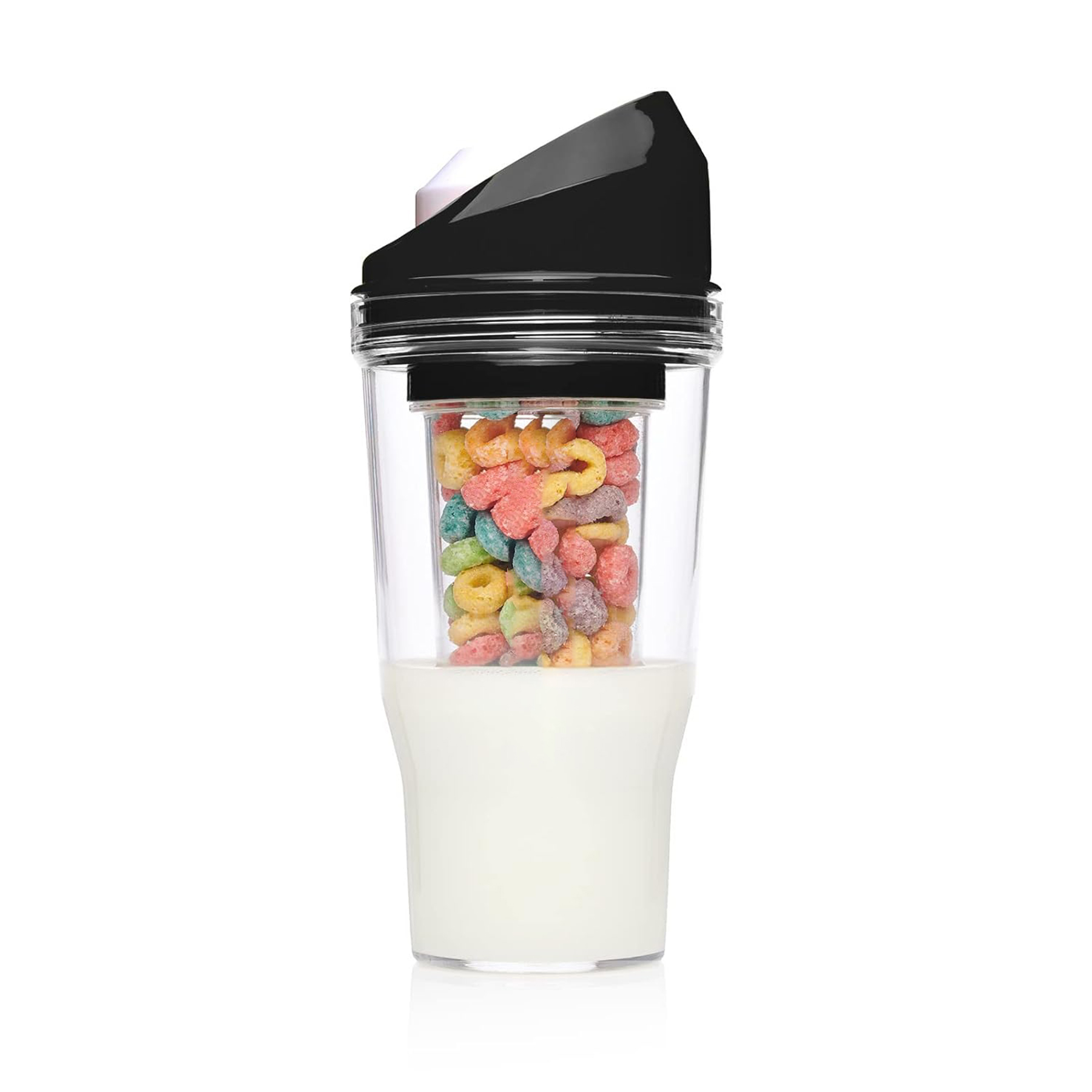 Portable Plastic Cereal Cup 5