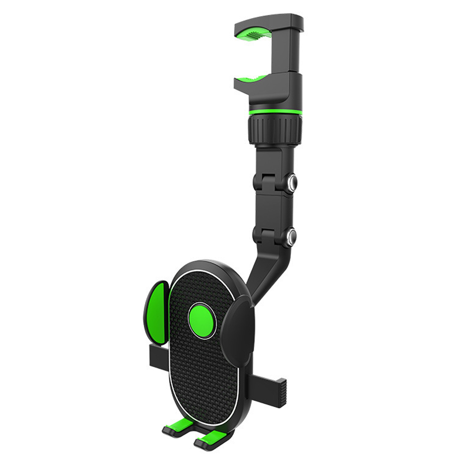 Adjustable Rearview Mirror Car Phone Mount 3