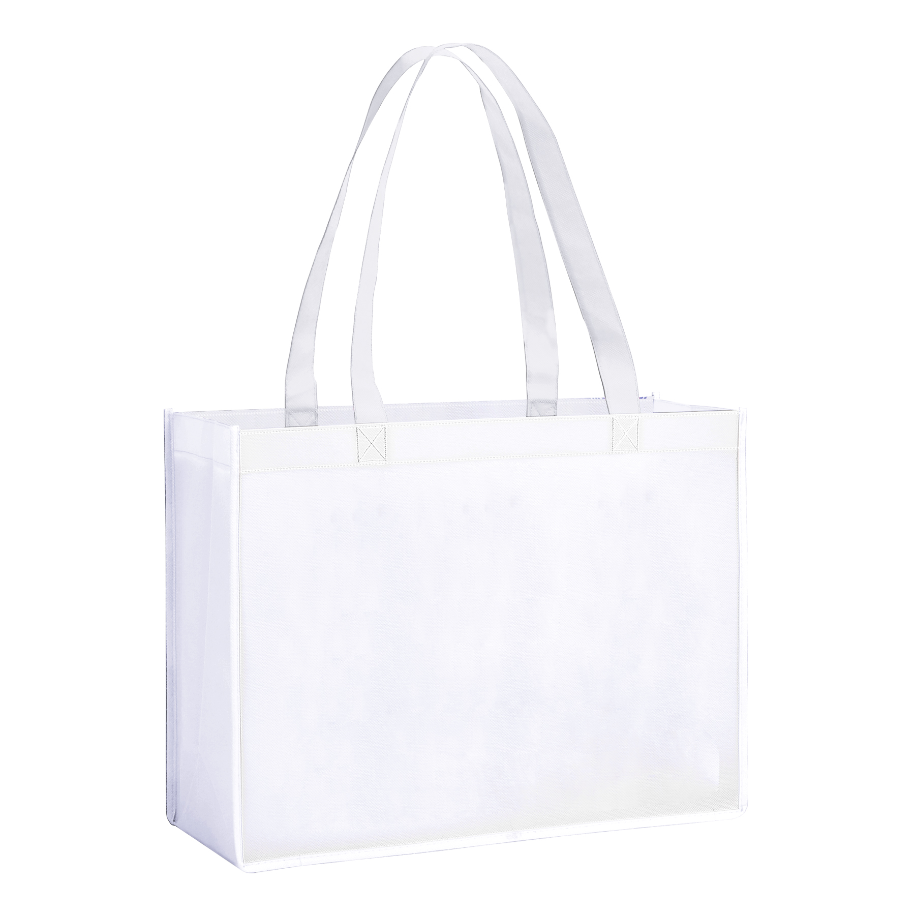 Laminated Non Woven Tote Bag(12" X 16" X 6") 4