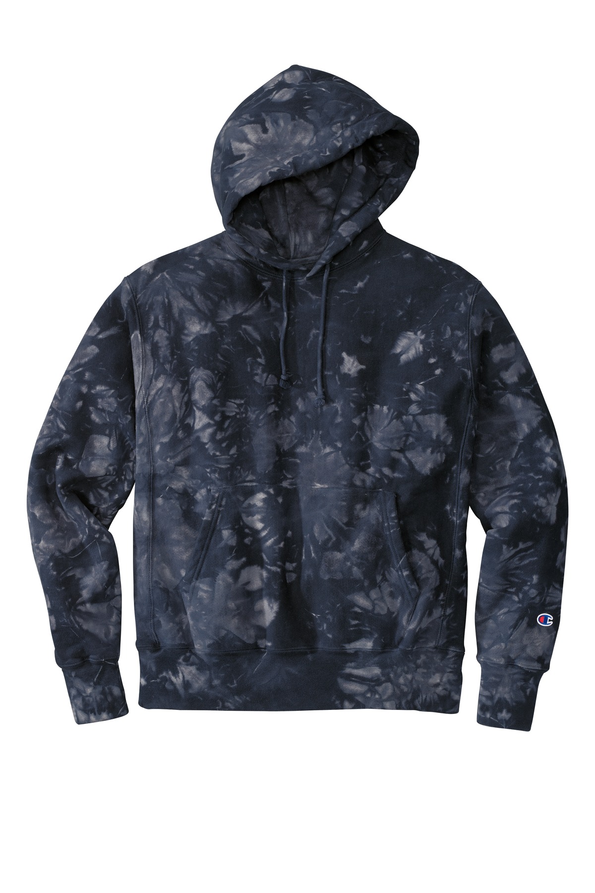 Champion Reverse Weave Scrunch-Dye Tie-Dye Hooded Sweatshirt. TDS101, custom hoodie or sweatshirt with logo imprint 7