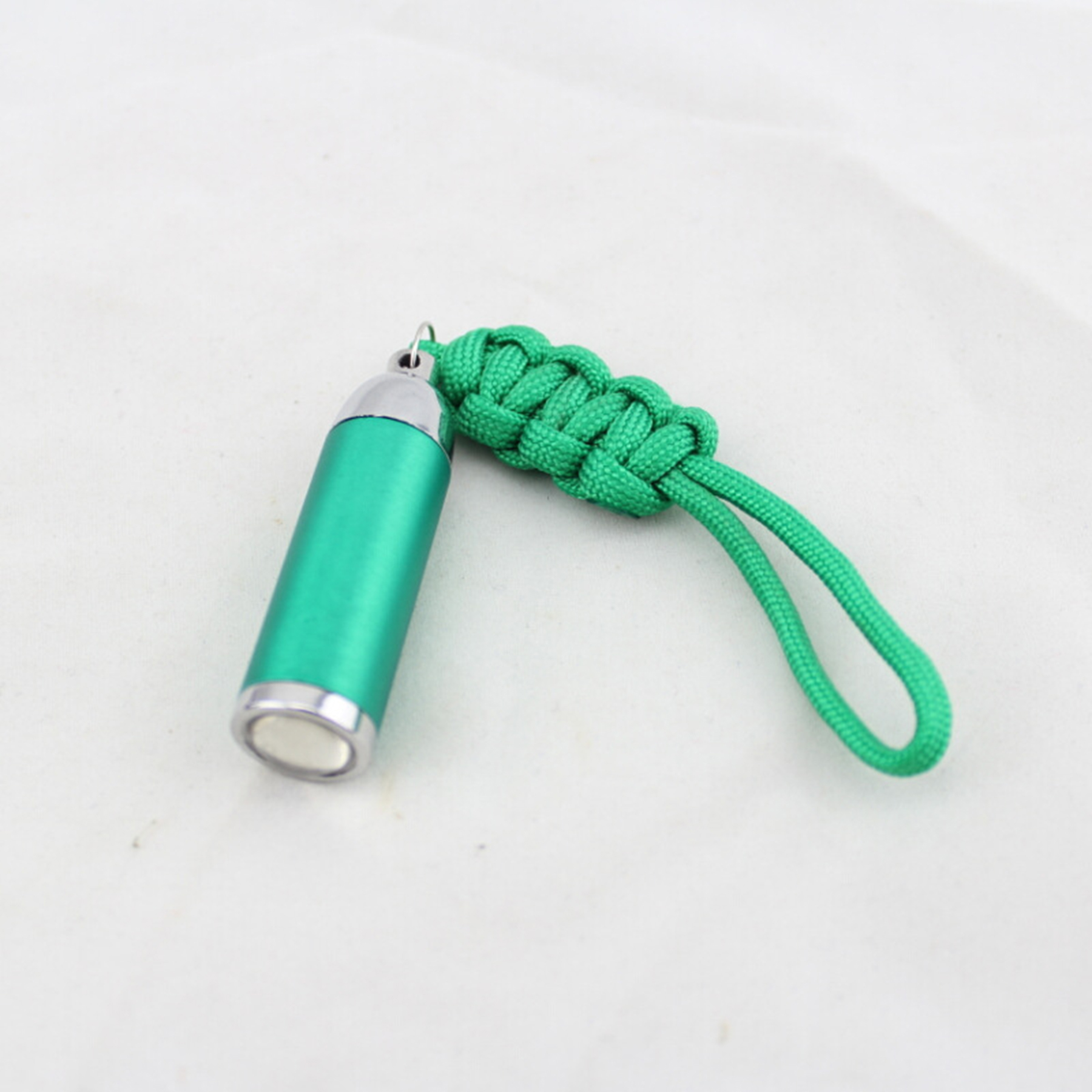 Mini Led flashlight With Parachute Cord 3