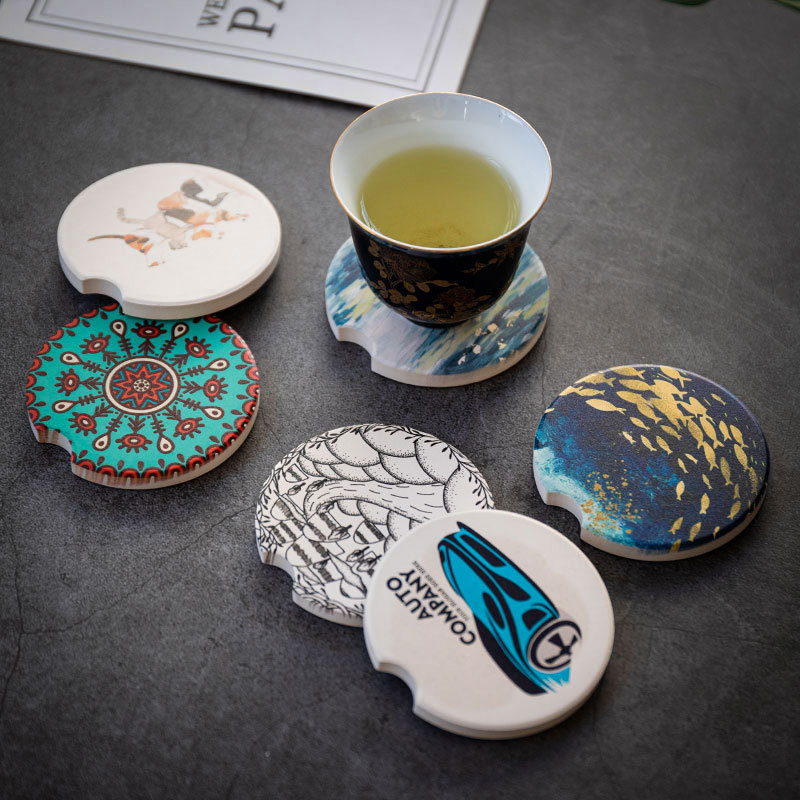 Ceramic Car Coasters 3