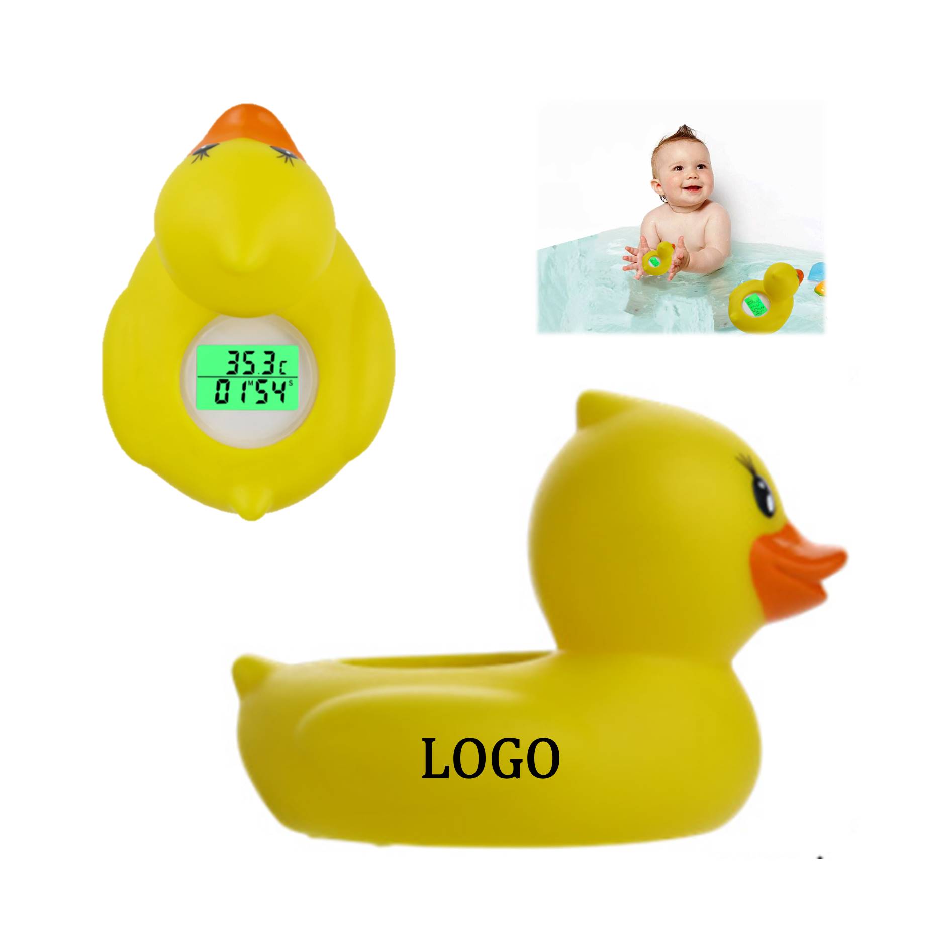 Baby Bath Thermometer Floating Toy 4