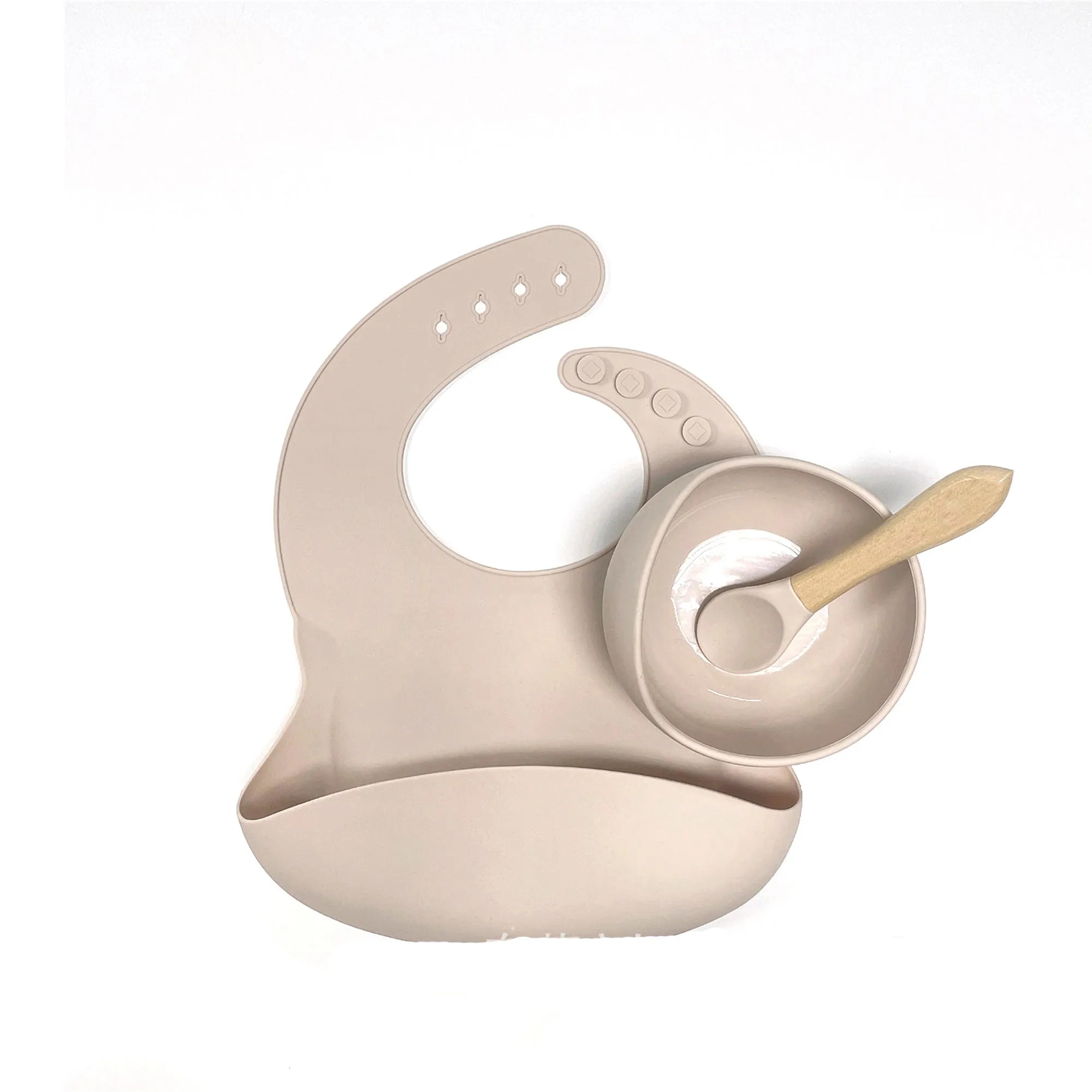 Adsorbable Baby Silicone Plate Bowl 3