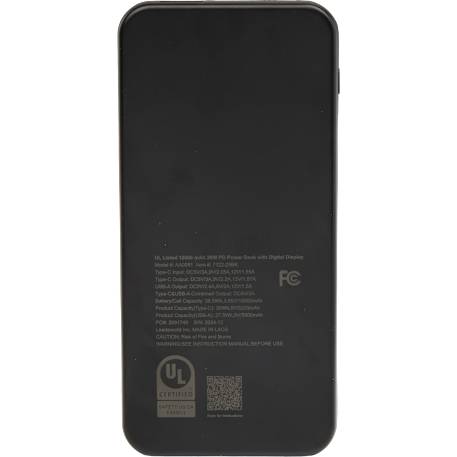 UL Listed 10000 mAh 20W Digital Display PowerBank 39