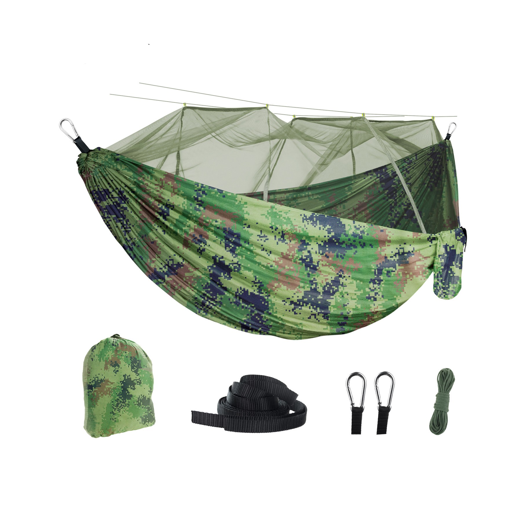 Camping Hammock With Mosquito Net 1