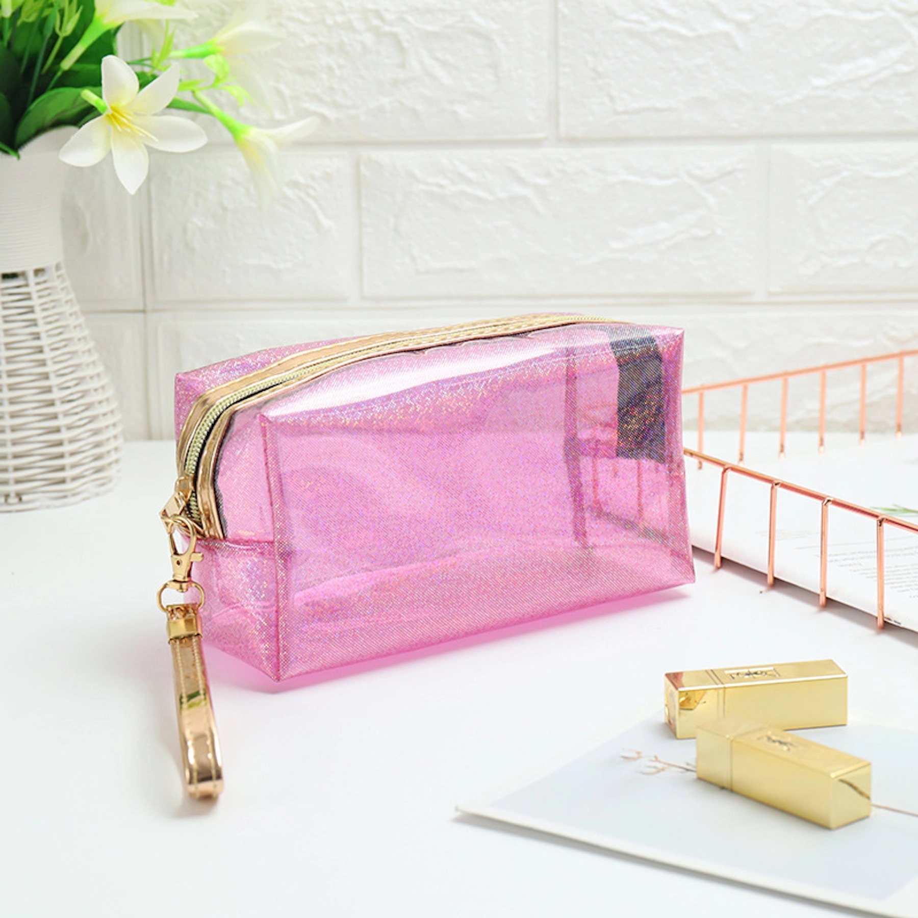 Cosmetic Woman Travel Pouch Makeup Bag 8