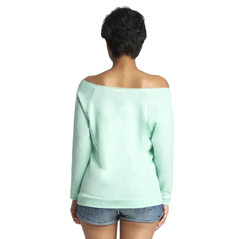 Next Level Apparel Ladies' French Terry 3/4-Sleeve Raglan 62