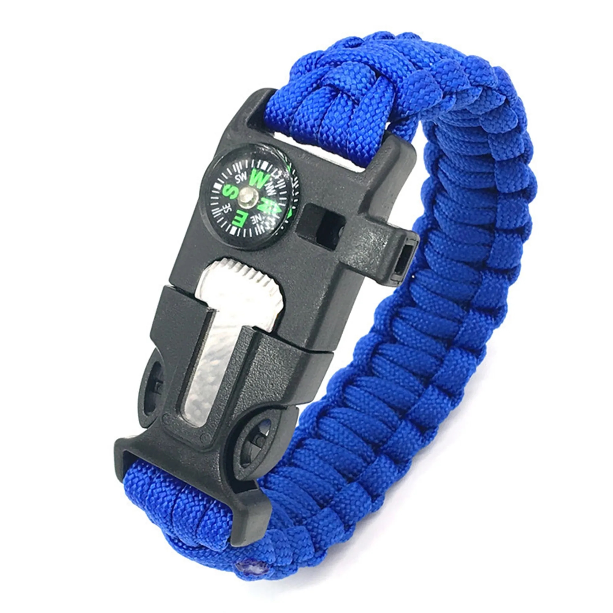 5-in-1 Outdoor Survival Rope Keychain 5