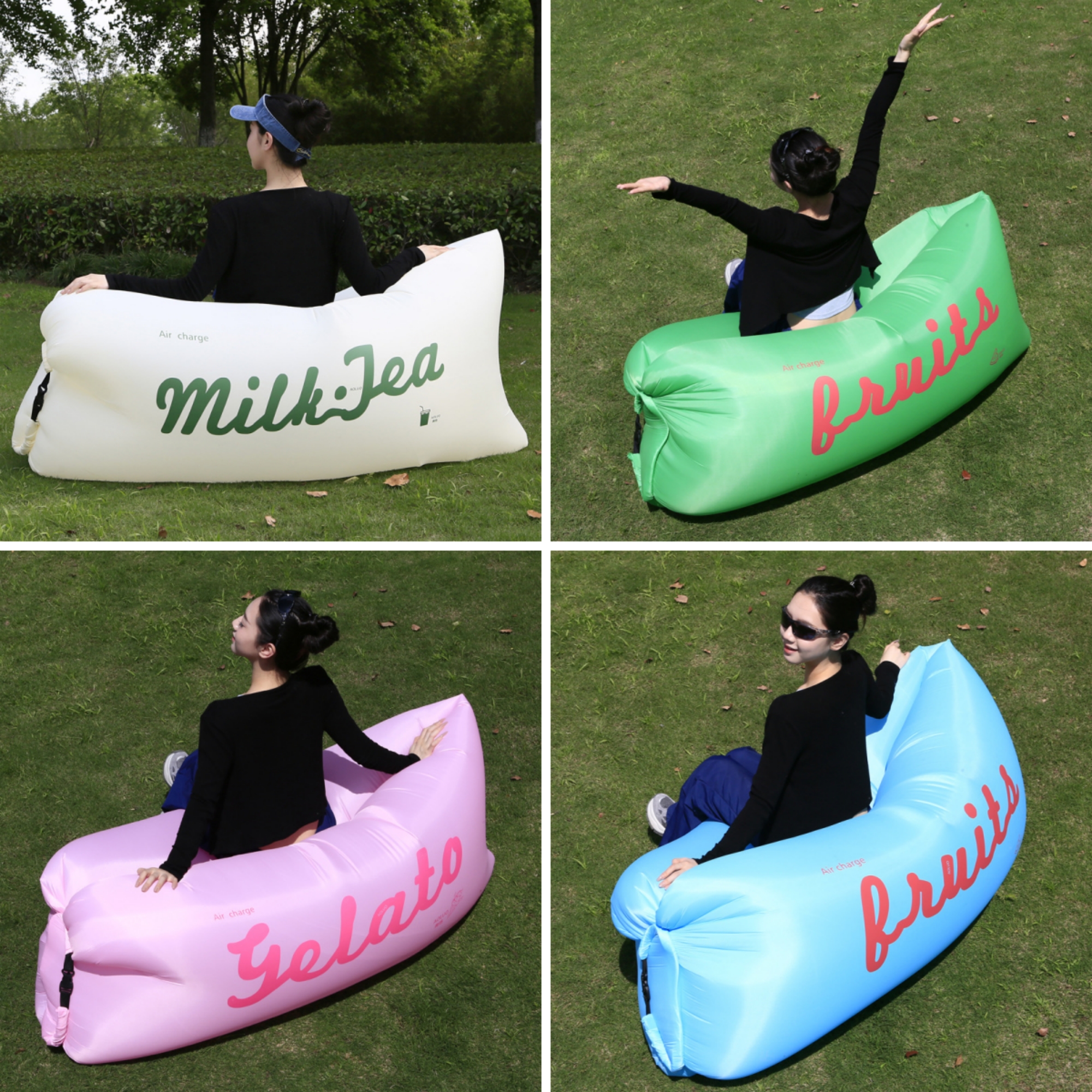Inflatable Lounger Air Sofa 4