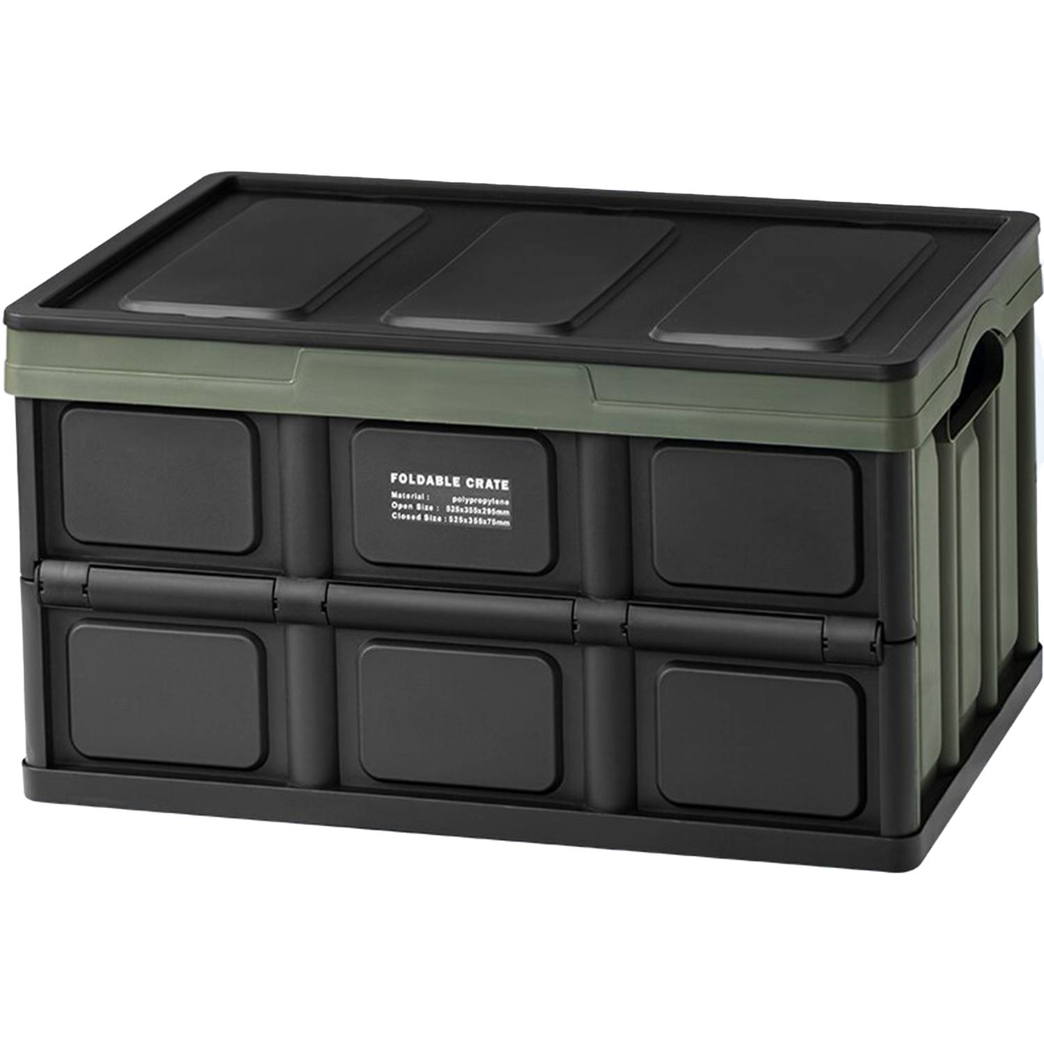 Foldable Plastic Storage Box, Car Trunk & Outdoor Organizer 6