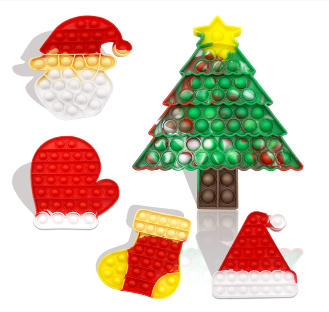 Push Bubble Pops Christmas Toy 4