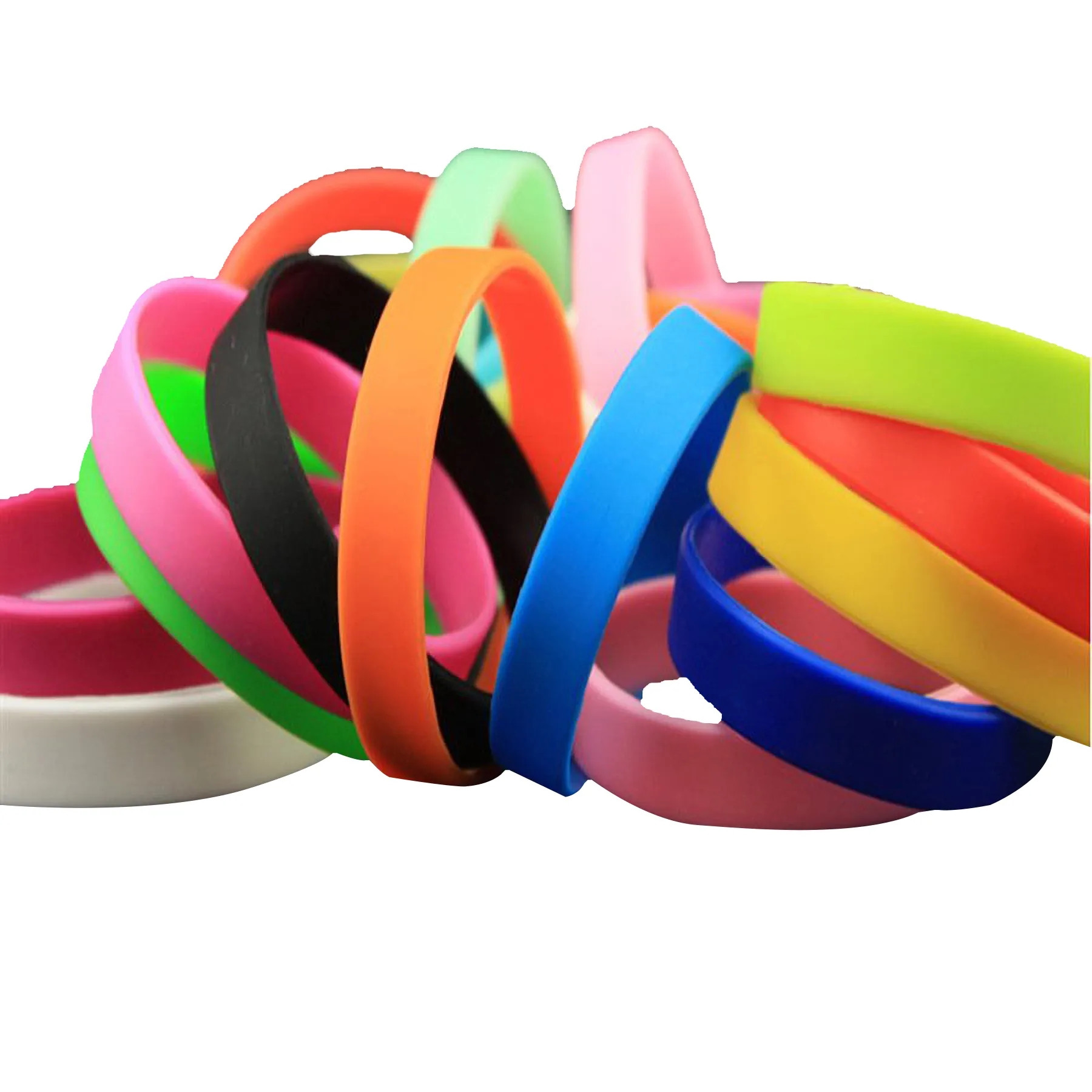 Silicone Debossed Filled Wristbands 2