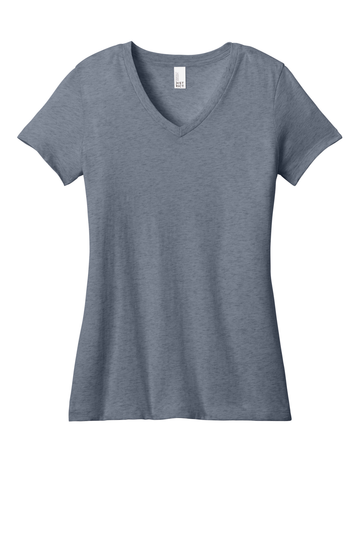District - Women's Perfect Weight V-Neck Tee. DM1170L 4