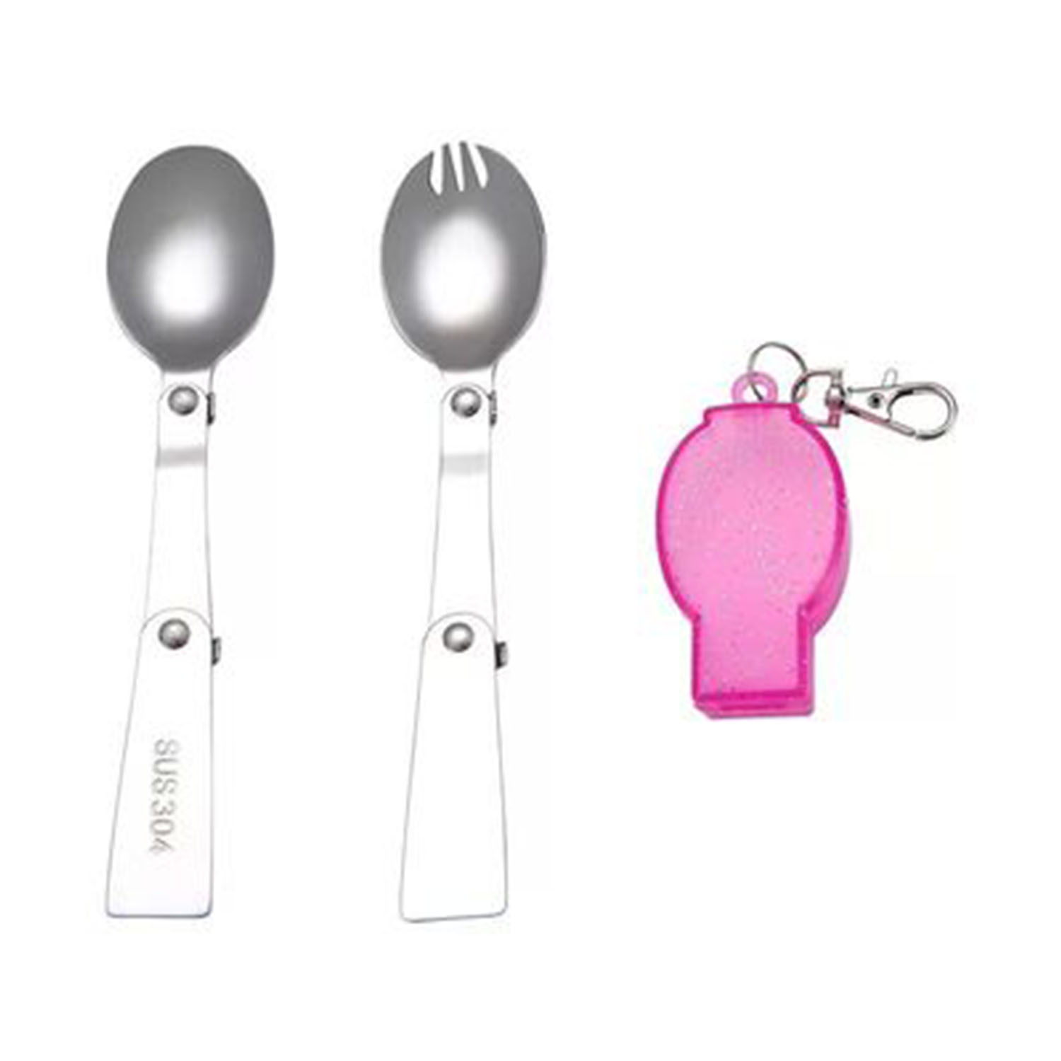 Portable Folding Stainless Steel Spoon 5