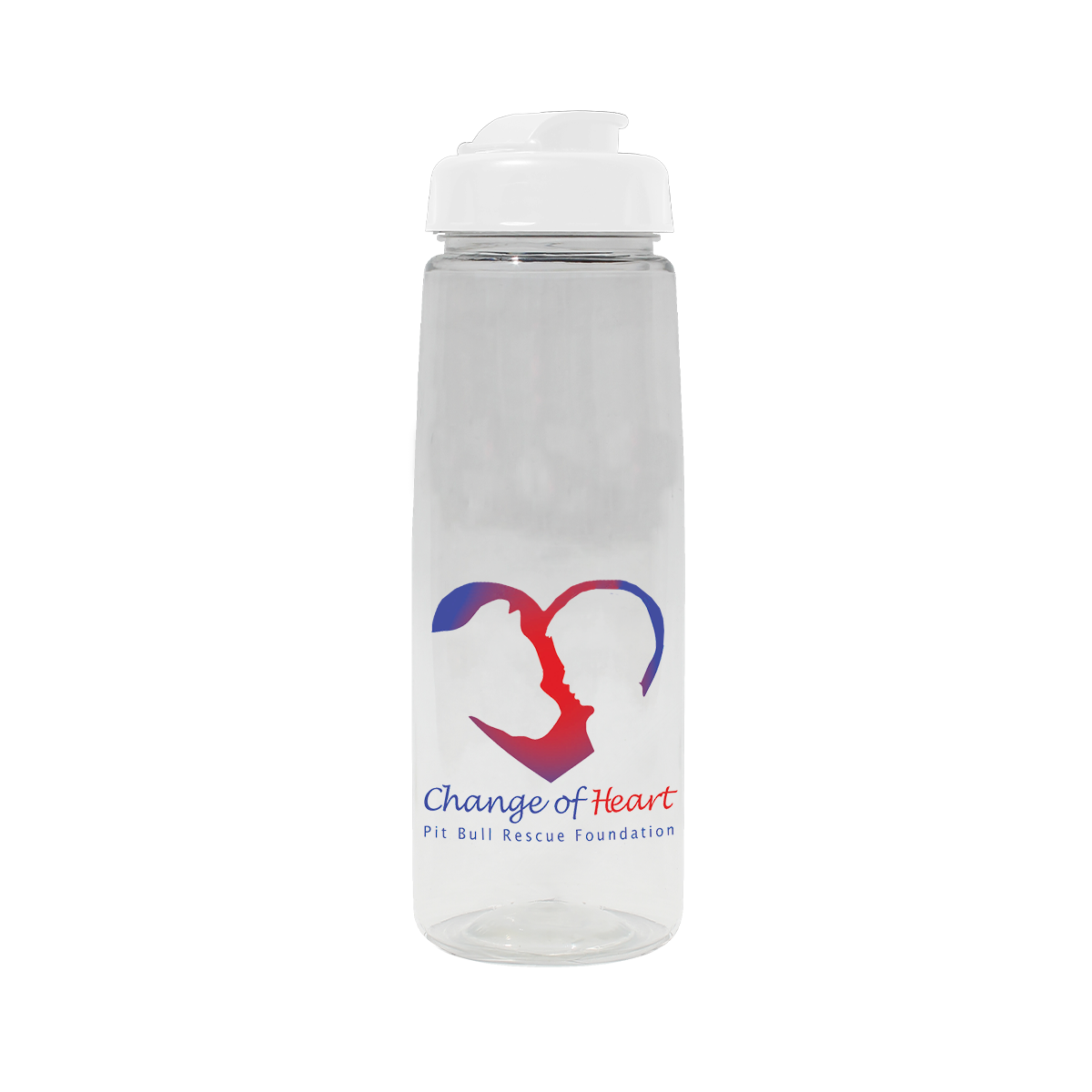 30 oz. Poly-Saver PET Bottle with Flip Top Cap, Full Color Digital 15