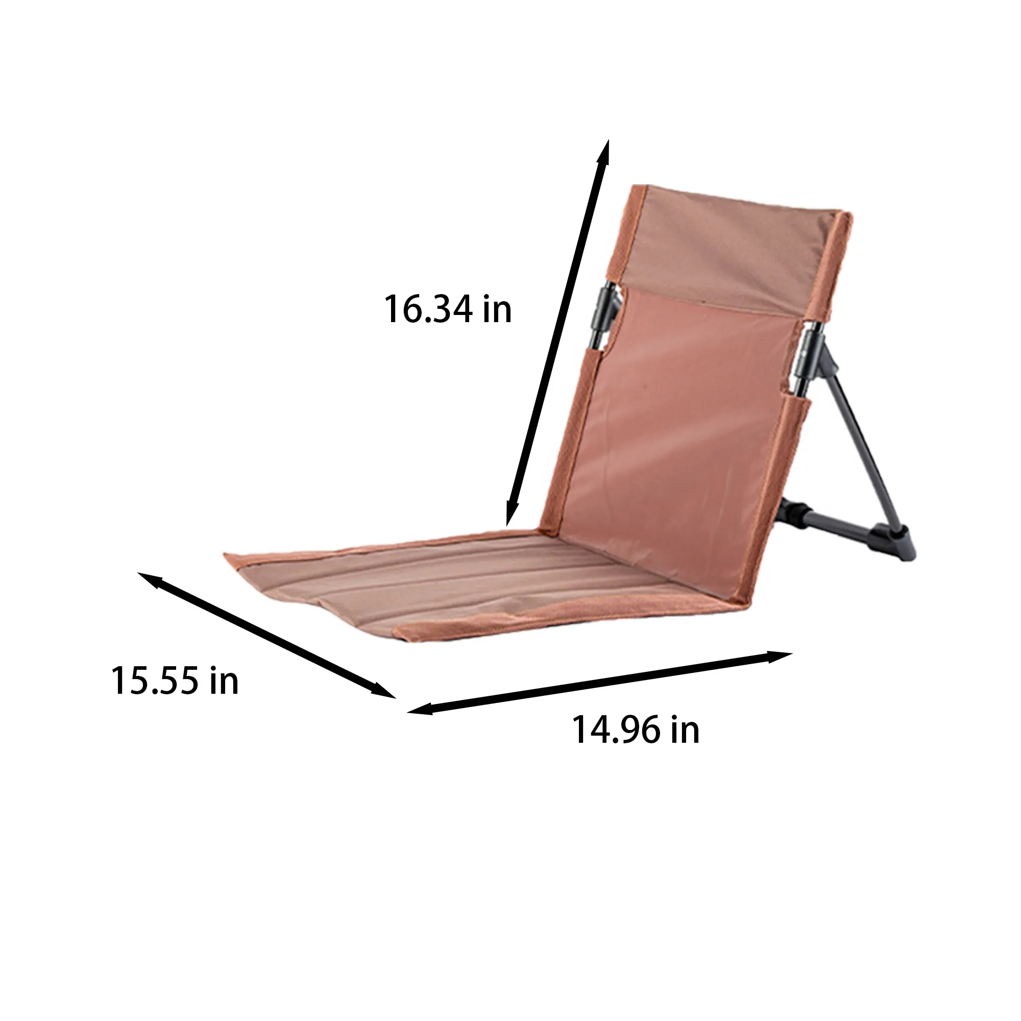 Outdoor Portable Ultralight Folding Backrest Chair 2