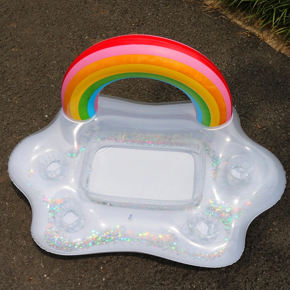 Rainbow Floating Drink Holder Serving Bar 3