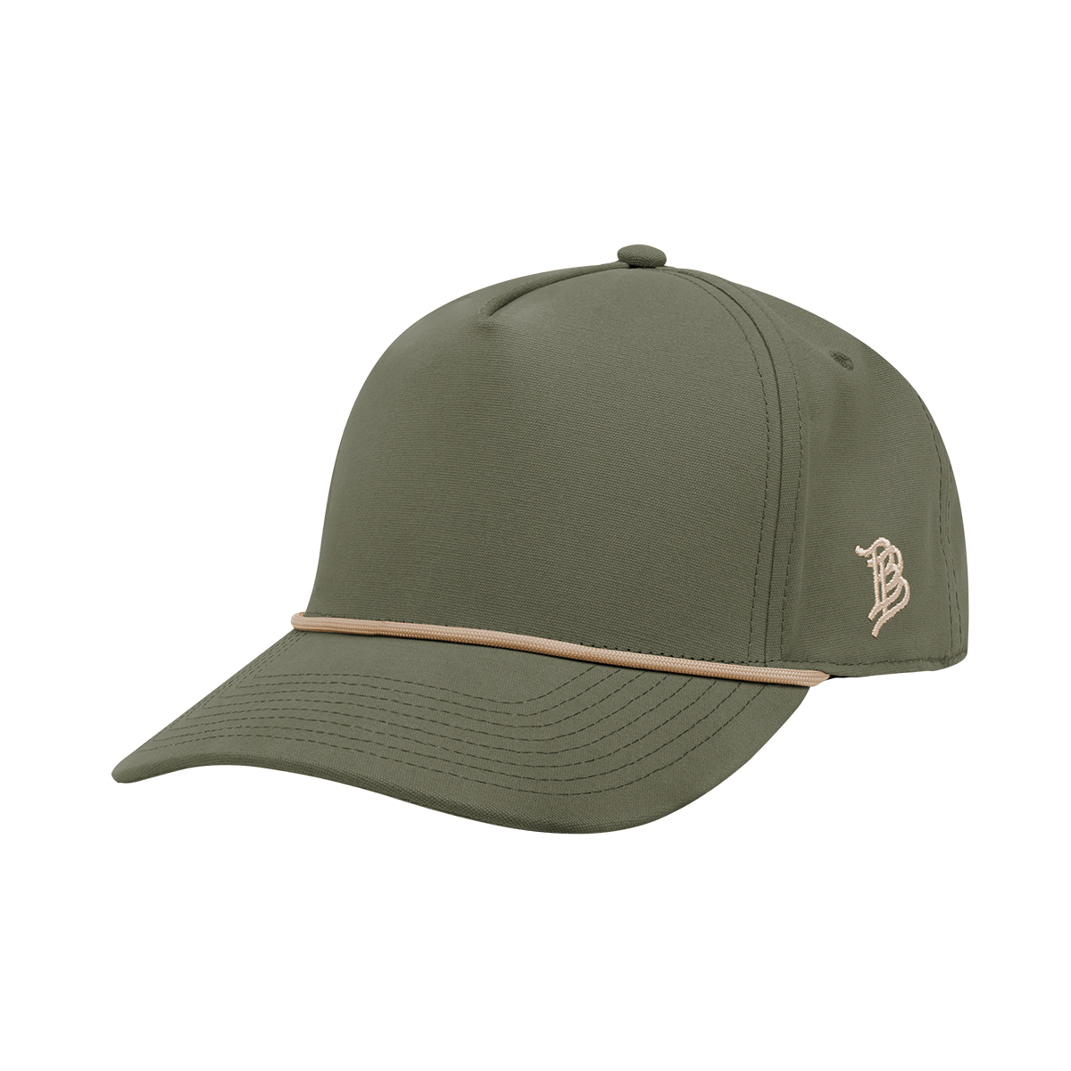 Branded Bills 33409 Bare Curved Canvas Rope Cap 16