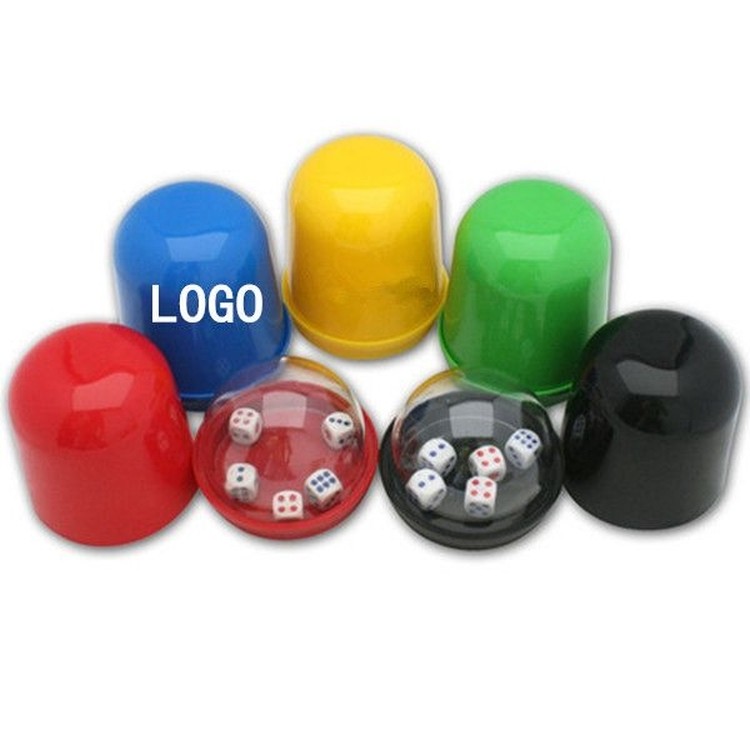 Customized Dice Cup with 5 Dice 1