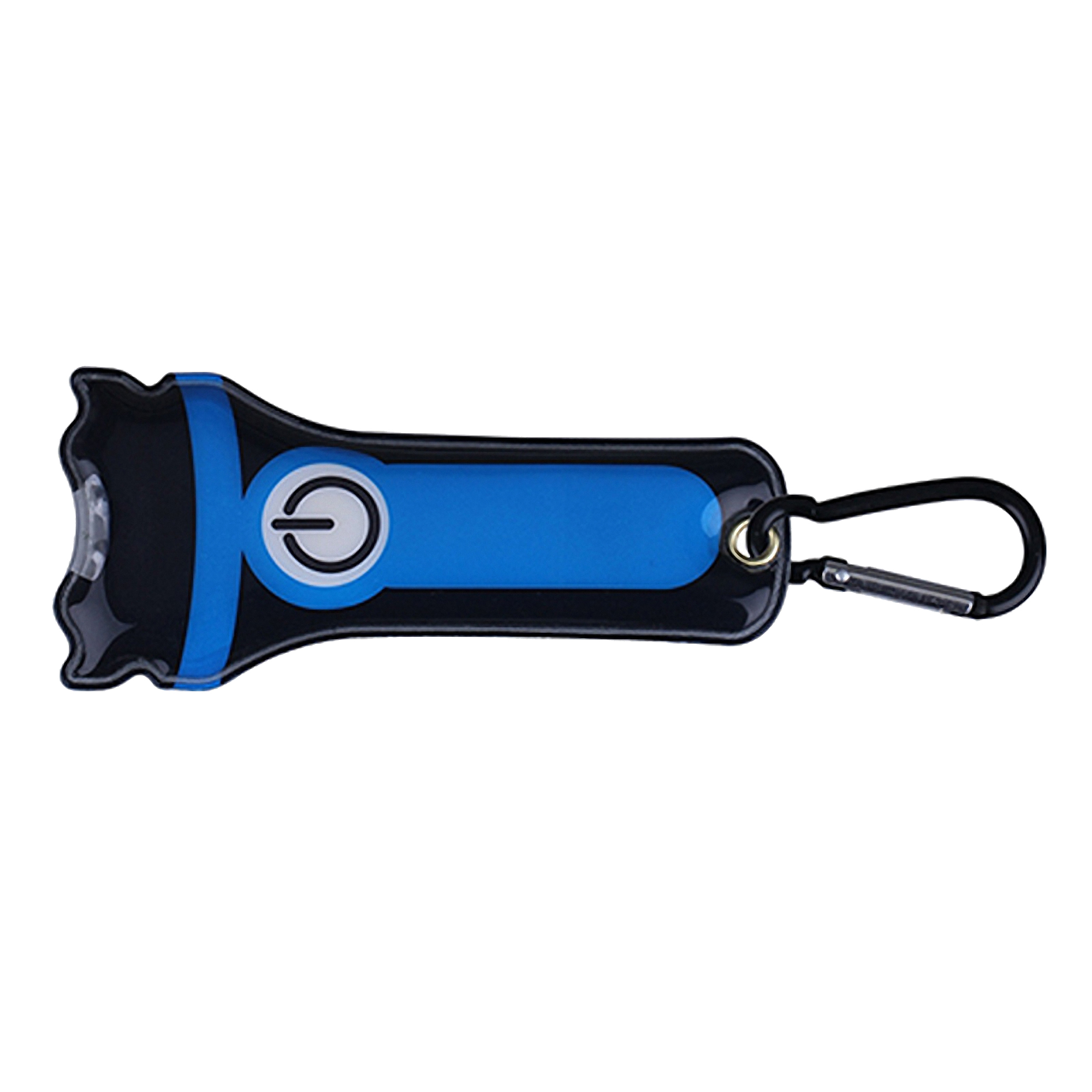 Carabiner Clip PVC Flashlight 3