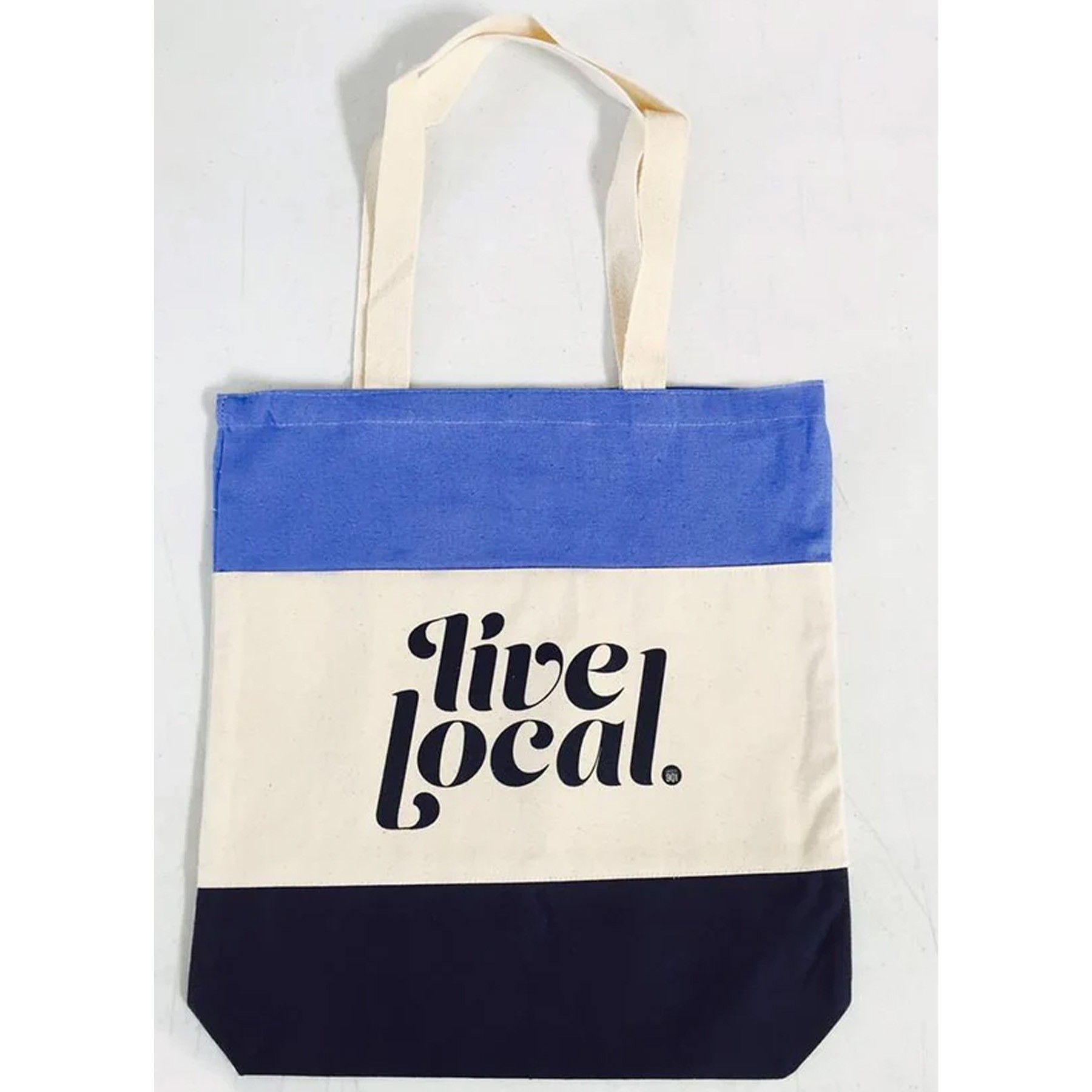 Heavy Canvas Tote Bags Tri-Color, custom tote bag with logo imprint 2
