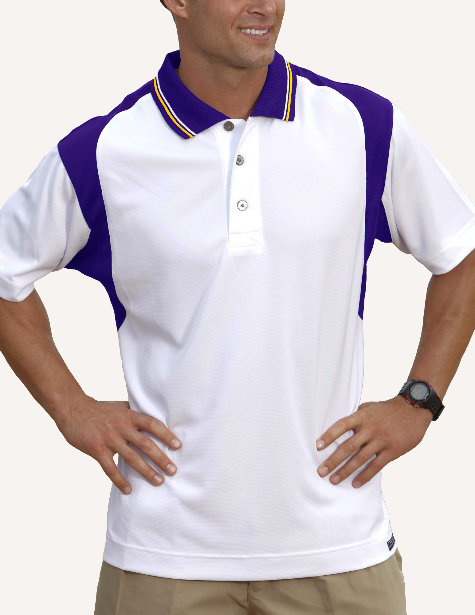 Men's Imperial Mini Ottoman Polo Shirt 3