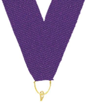 0.875" x 30" Purple Gold Snap Clip Stock 1